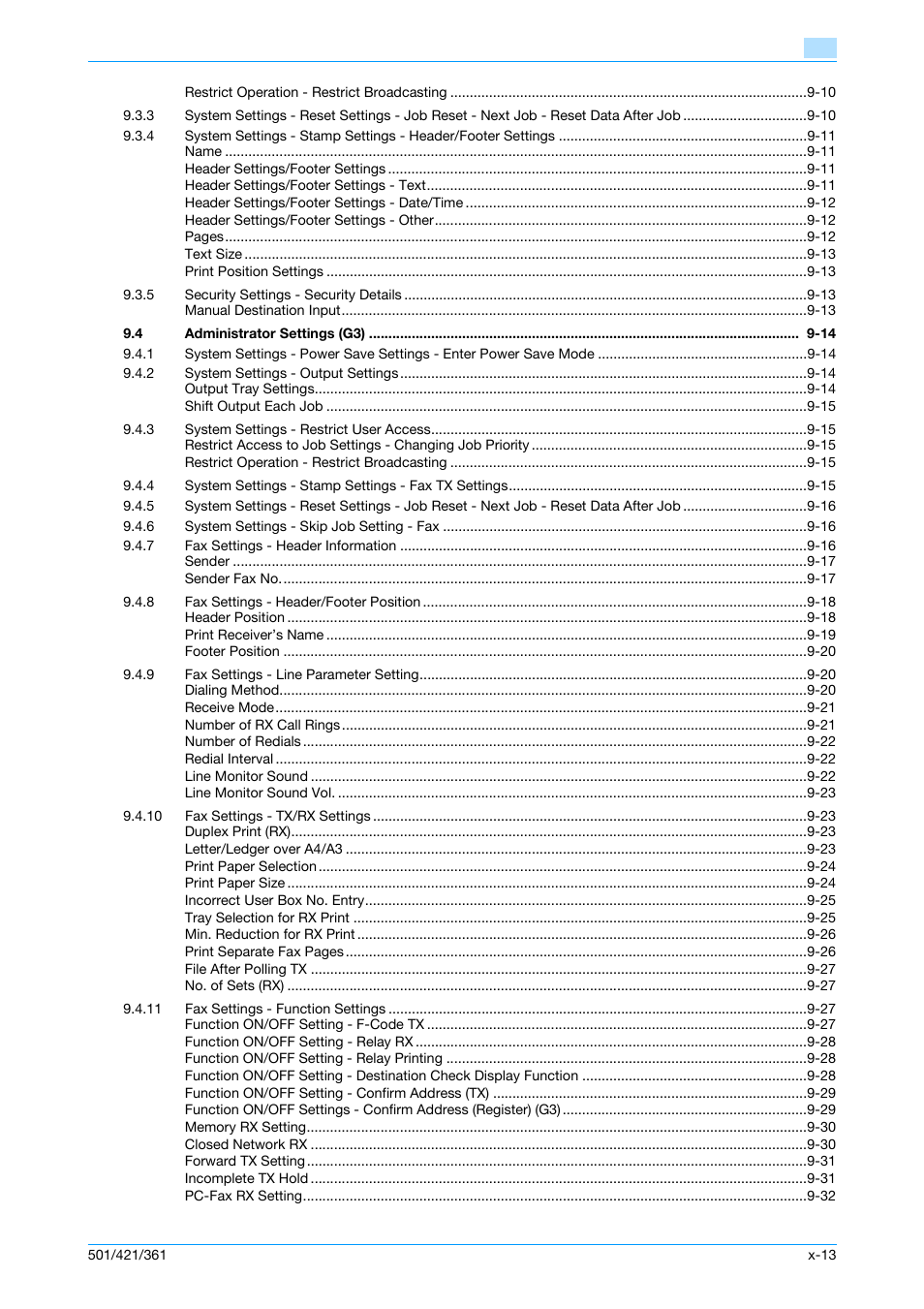 Konica Minolta bizhub 421 User Manual | Page 14 / 321