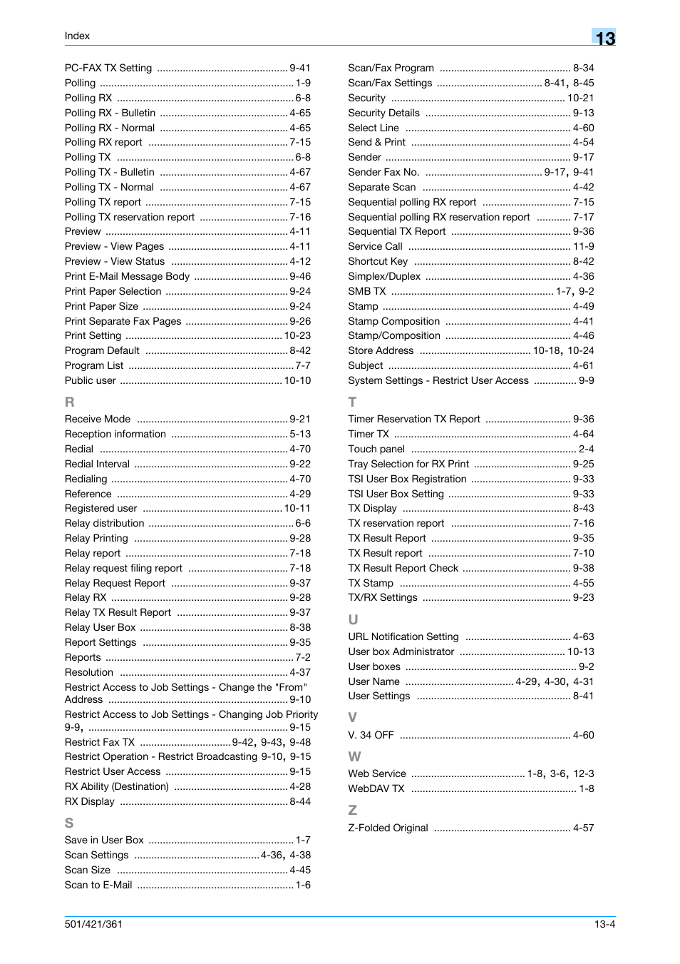 Konica Minolta bizhub 421 User Manual | Page 320 / 321