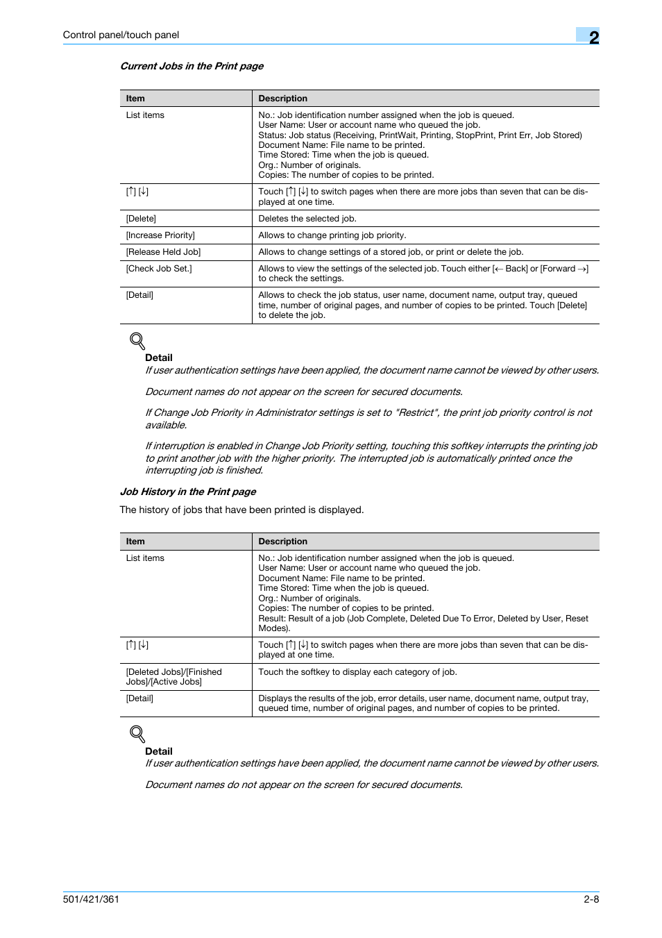 Konica Minolta bizhub 421 User Manual | Page 40 / 321