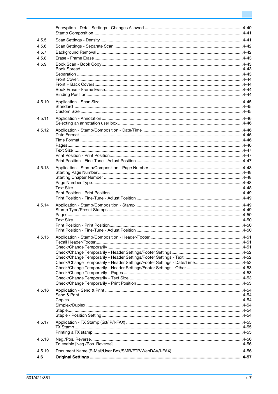 Konica Minolta bizhub 421 User Manual | Page 8 / 321