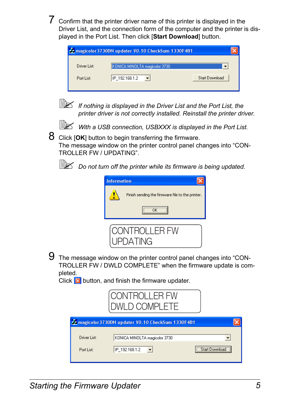 Konica Minolta magicolor 3730DN User Manual | Page 9 / 16