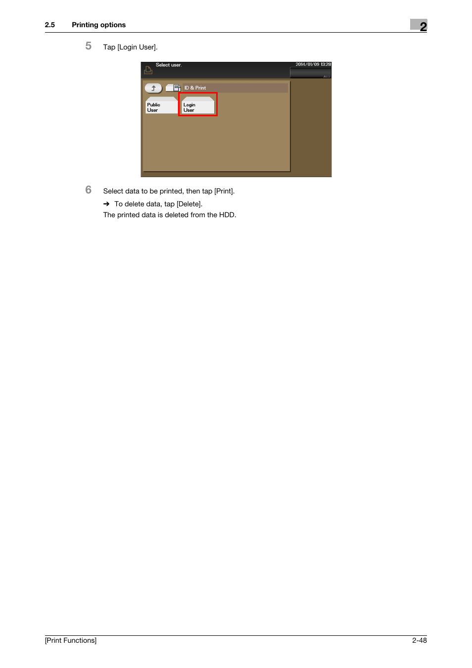 Konica Minolta bizhub 4050 User Manual | Page 58 / 115