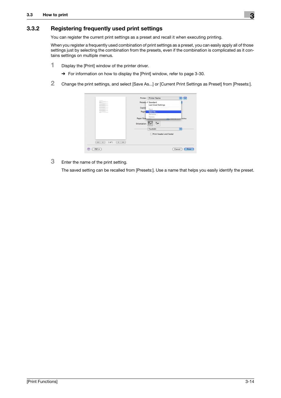 2 registering frequently used print settings, Registering frequently used print settings -14 | Konica Minolta bizhub 4050 User Manual | Page 86 / 115