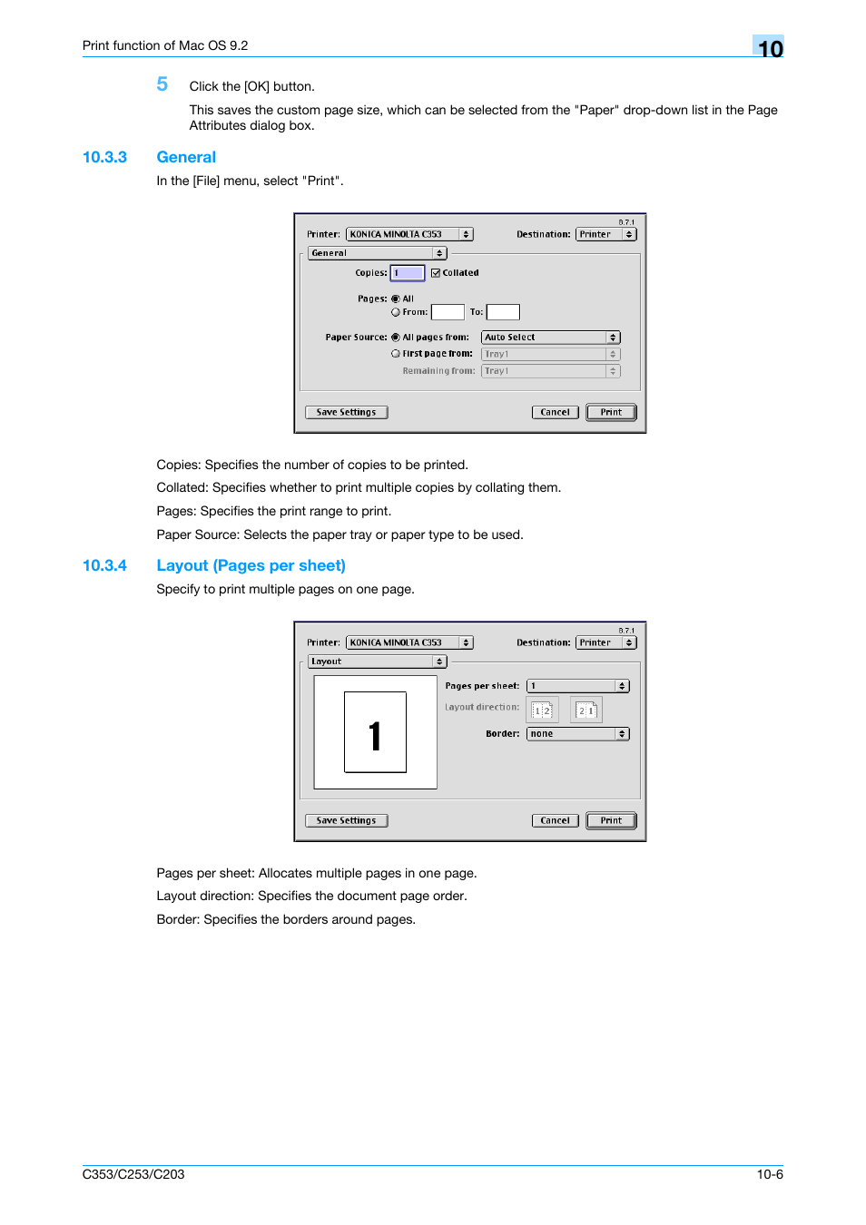 3 general, General -6 | Konica Minolta bizhub C353 User Manual | Page 127 / 262