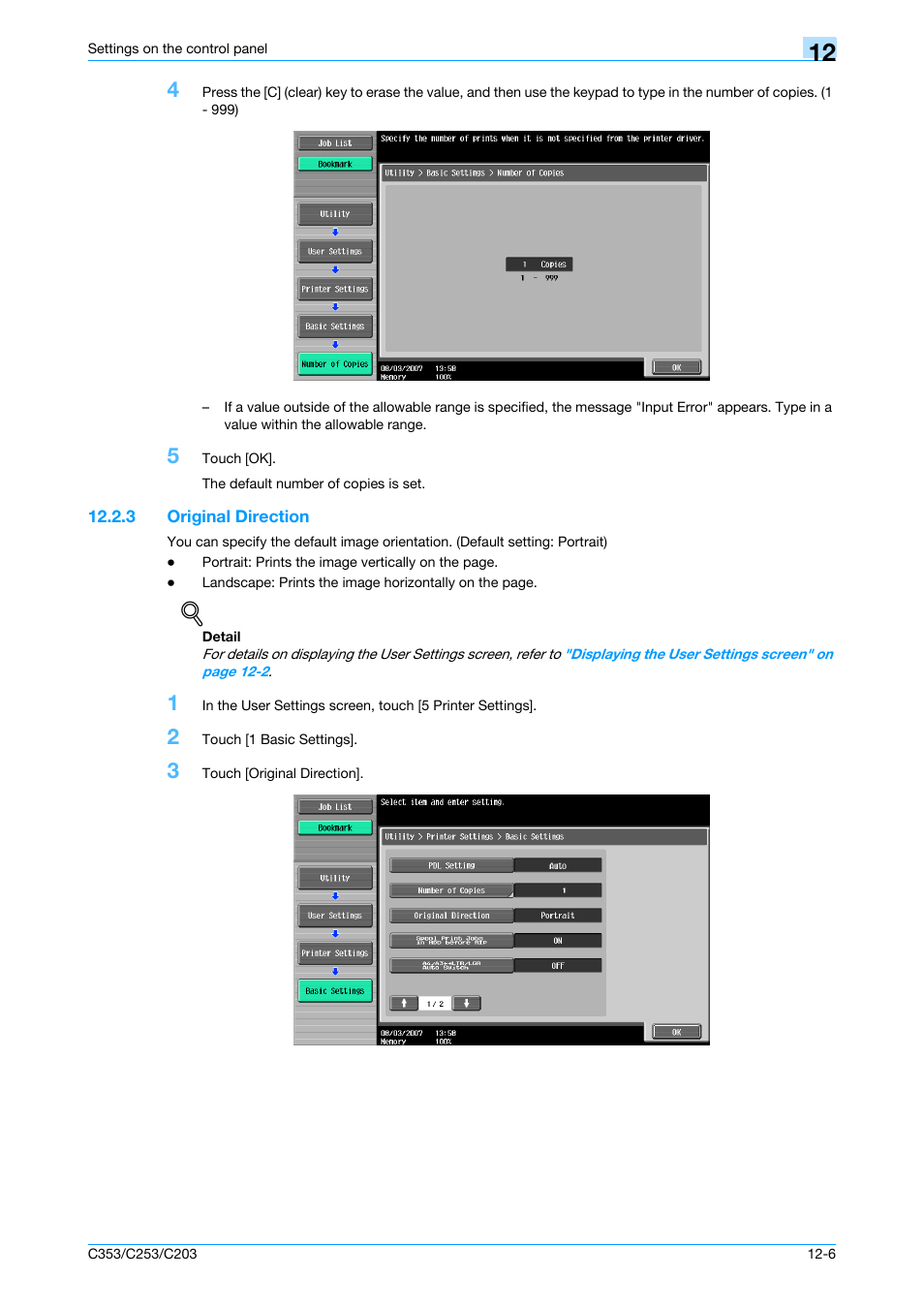 3 original direction, Original direction -6 | Konica Minolta bizhub C353 User Manual | Page 181 / 262