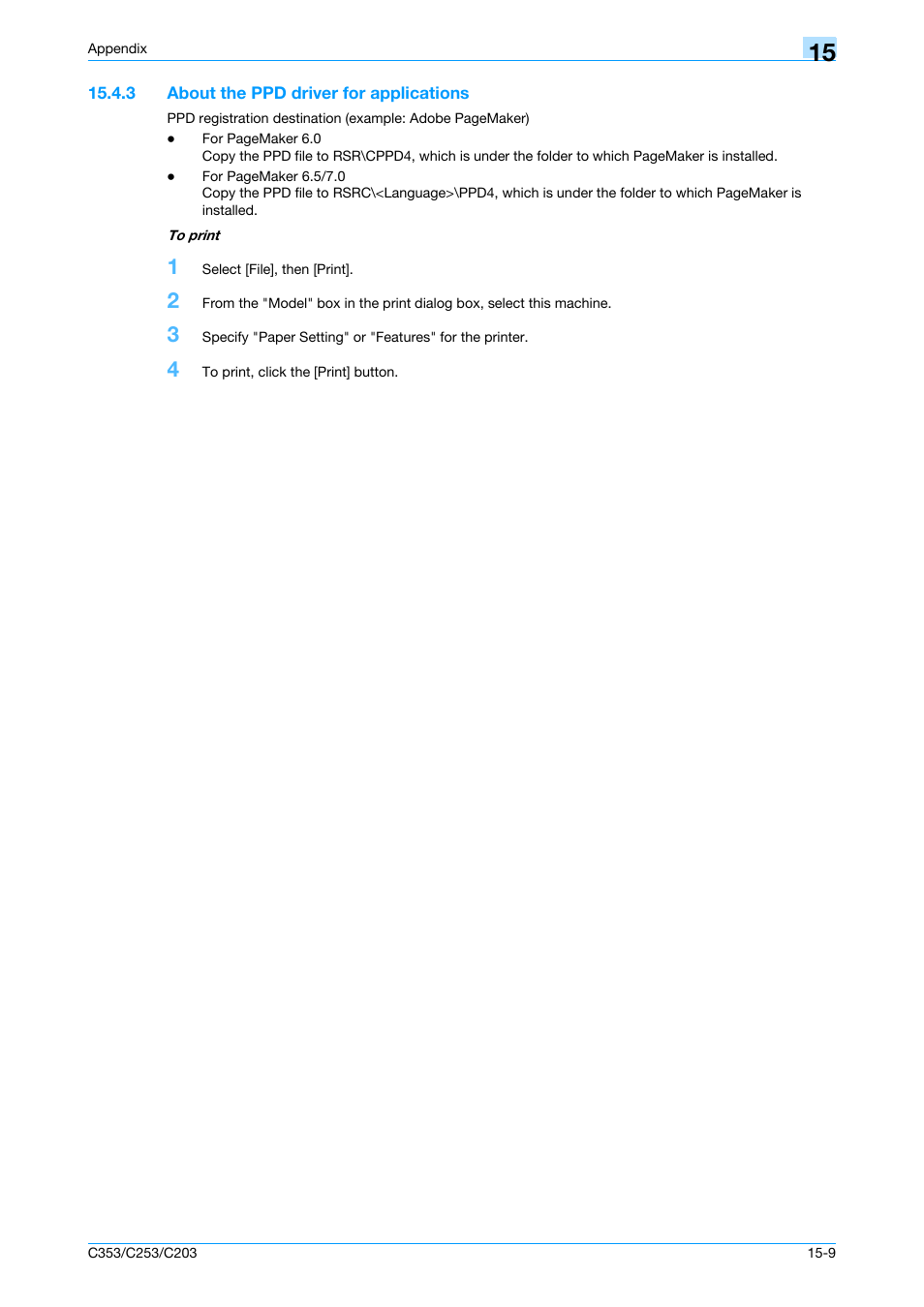 3 about the ppd driver for applications, About the ppd driver for applications -9 | Konica Minolta bizhub C353 User Manual | Page 253 / 262