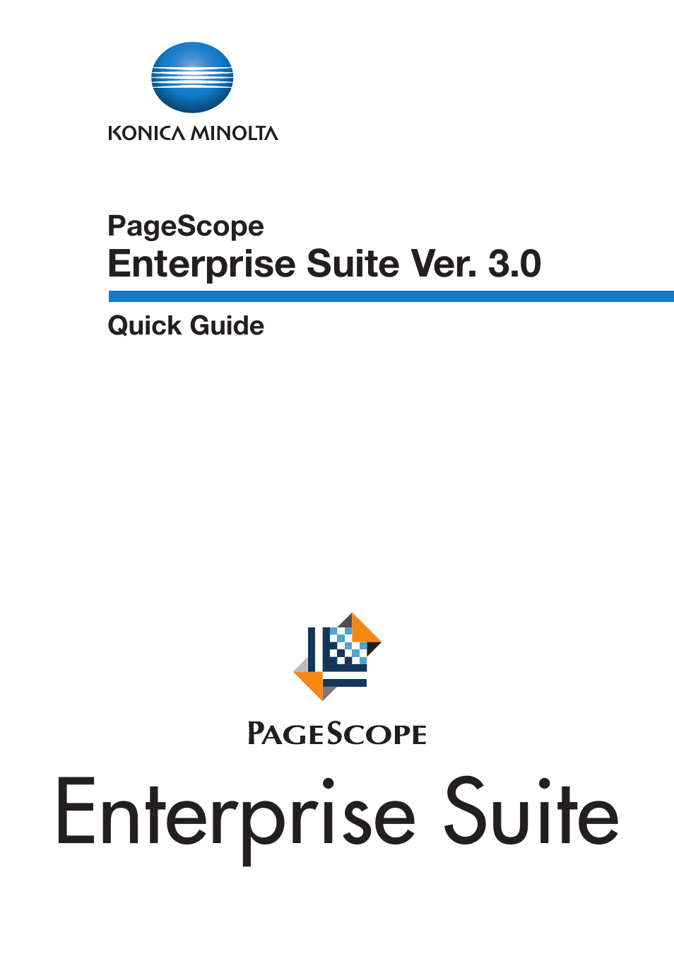 Konica Minolta PageScope Enterprise Suite User Manual | 44 pages