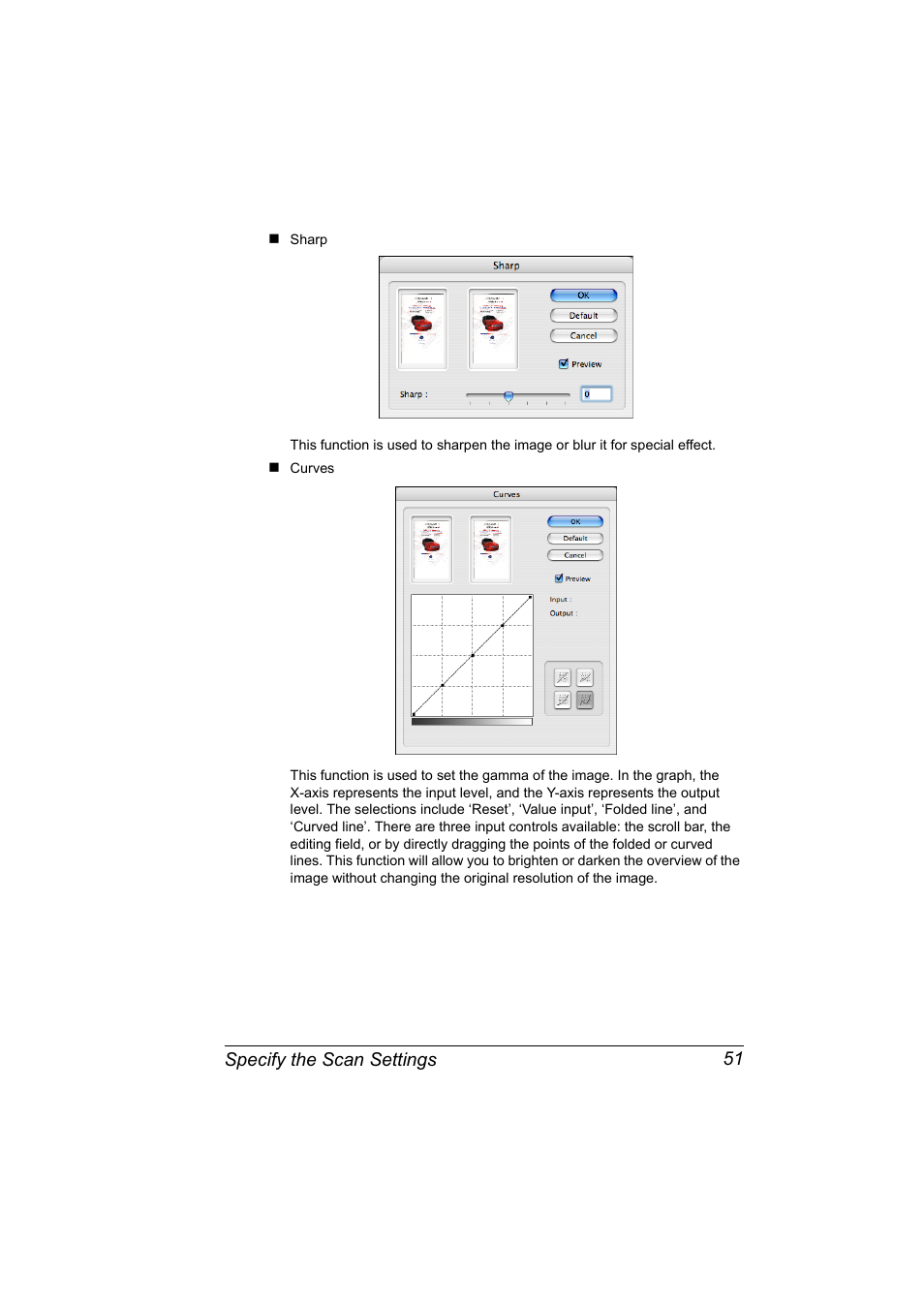 Specify the scan settings 51 | Konica Minolta magicolor 2590MF User Manual | Page 61 / 198