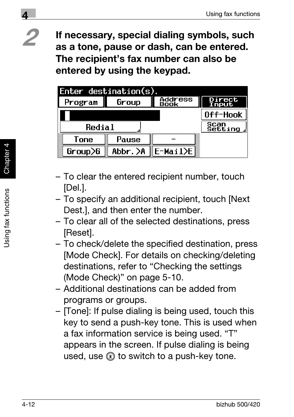 Konica Minolta bizhub 500 User Manual | Page 118 / 150