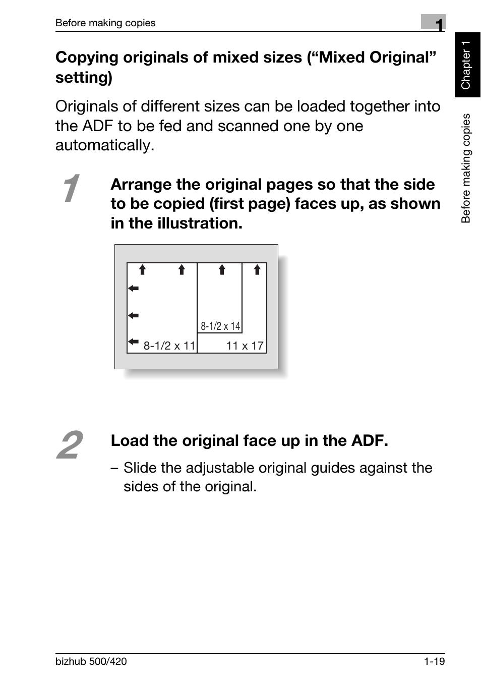 Konica Minolta bizhub 500 User Manual | Page 29 / 150