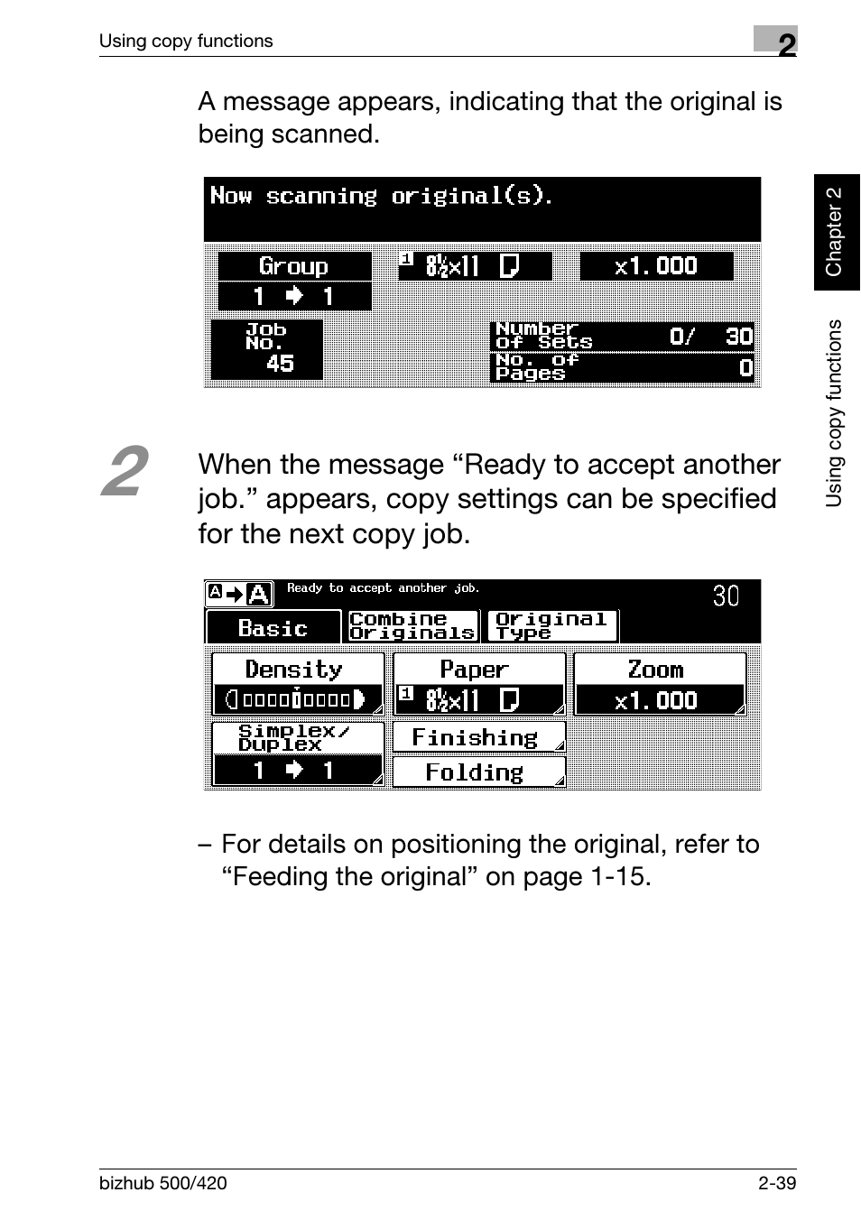 Konica Minolta bizhub 500 User Manual | Page 75 / 150