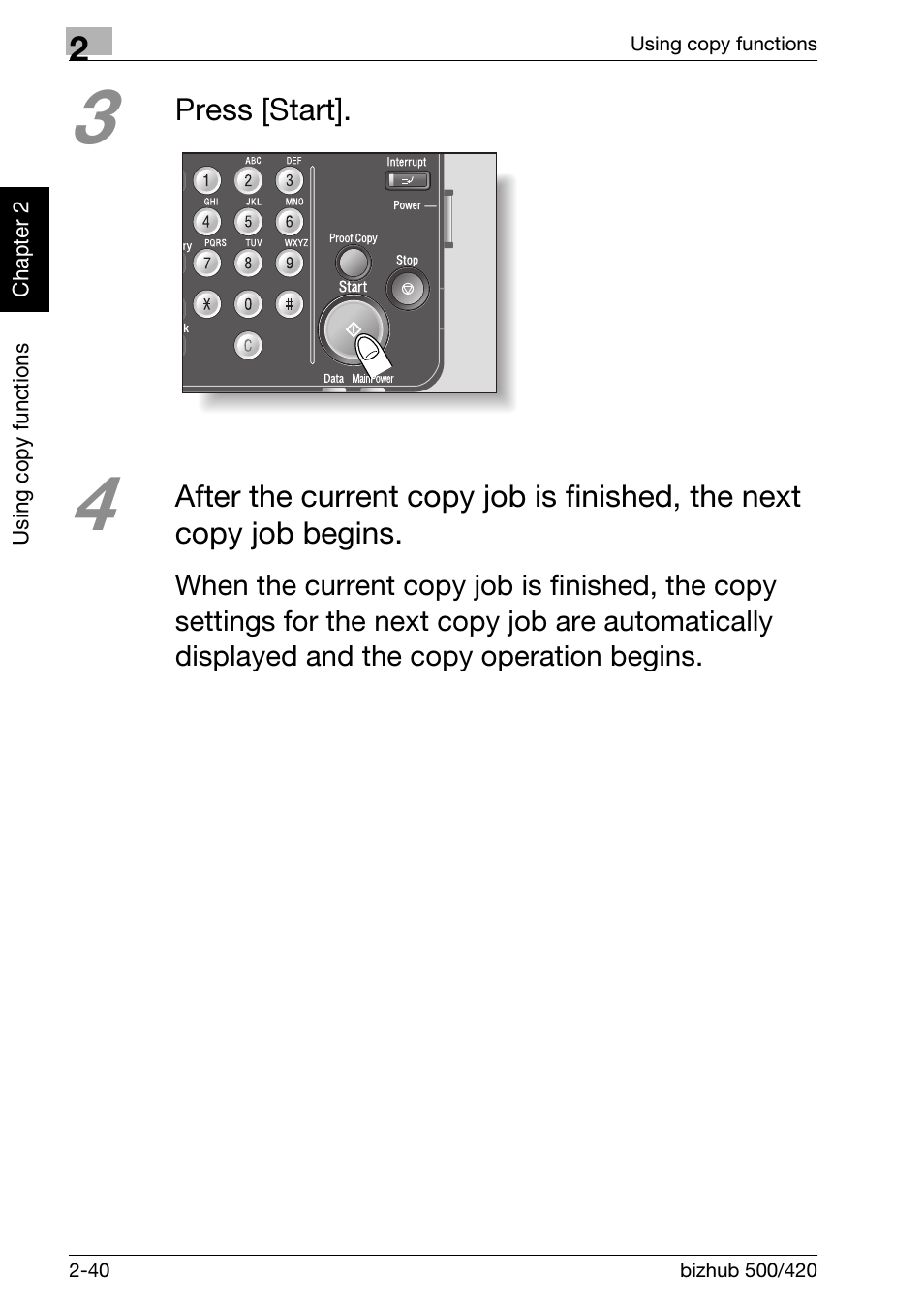 Konica Minolta bizhub 500 User Manual | Page 76 / 150