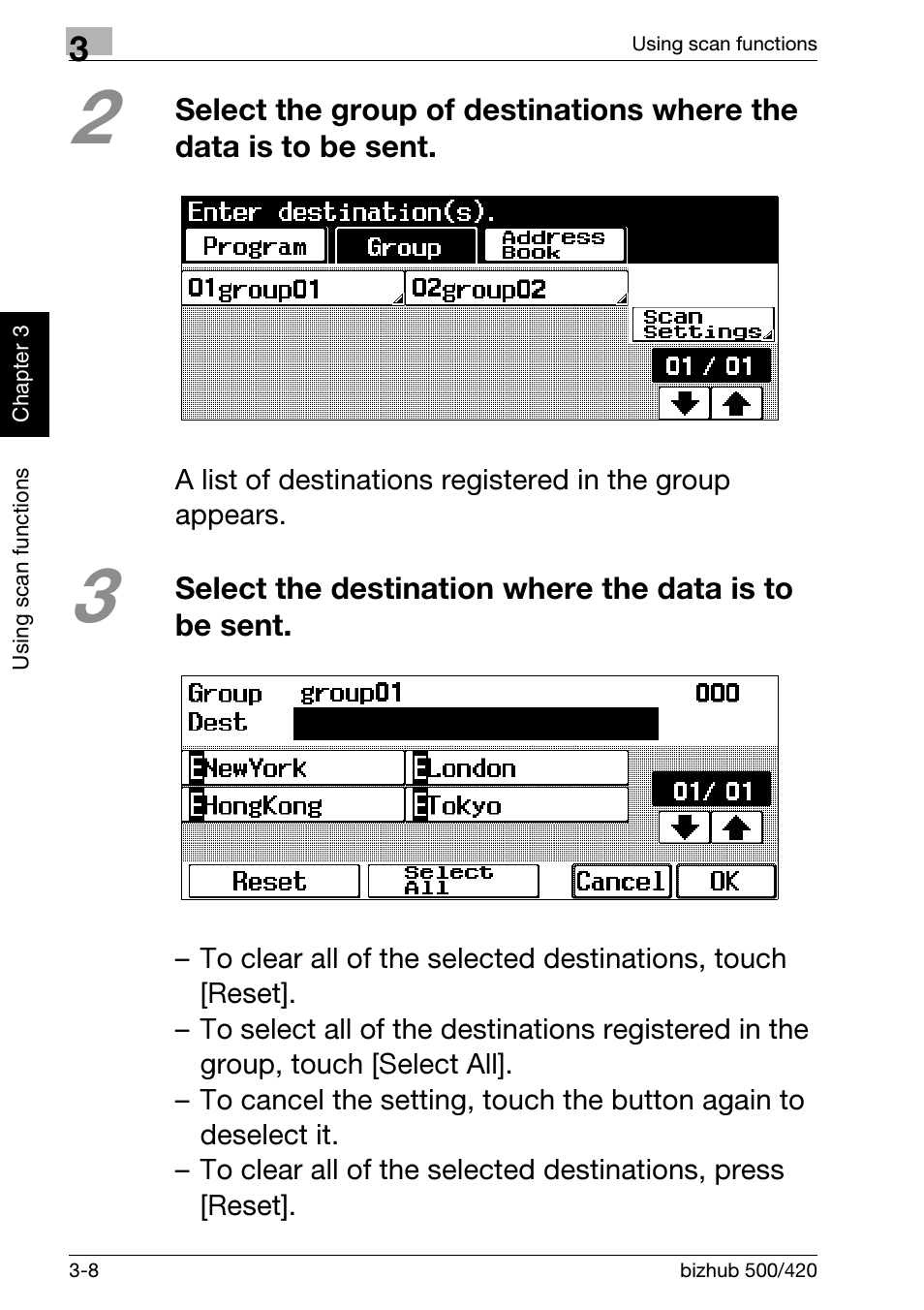 Konica Minolta bizhub 500 User Manual | Page 86 / 150