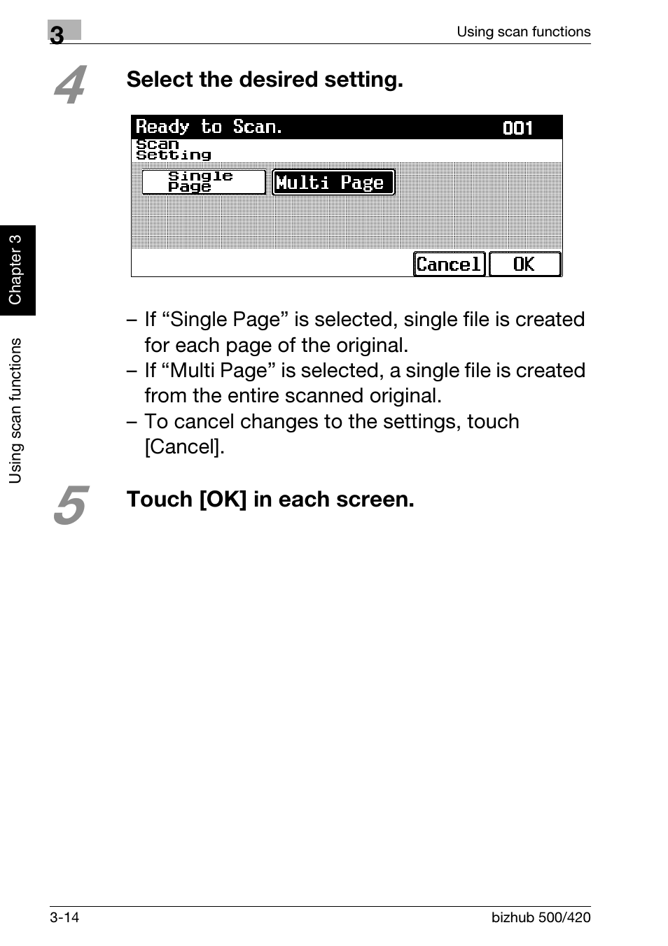 Konica Minolta bizhub 500 User Manual | Page 92 / 150