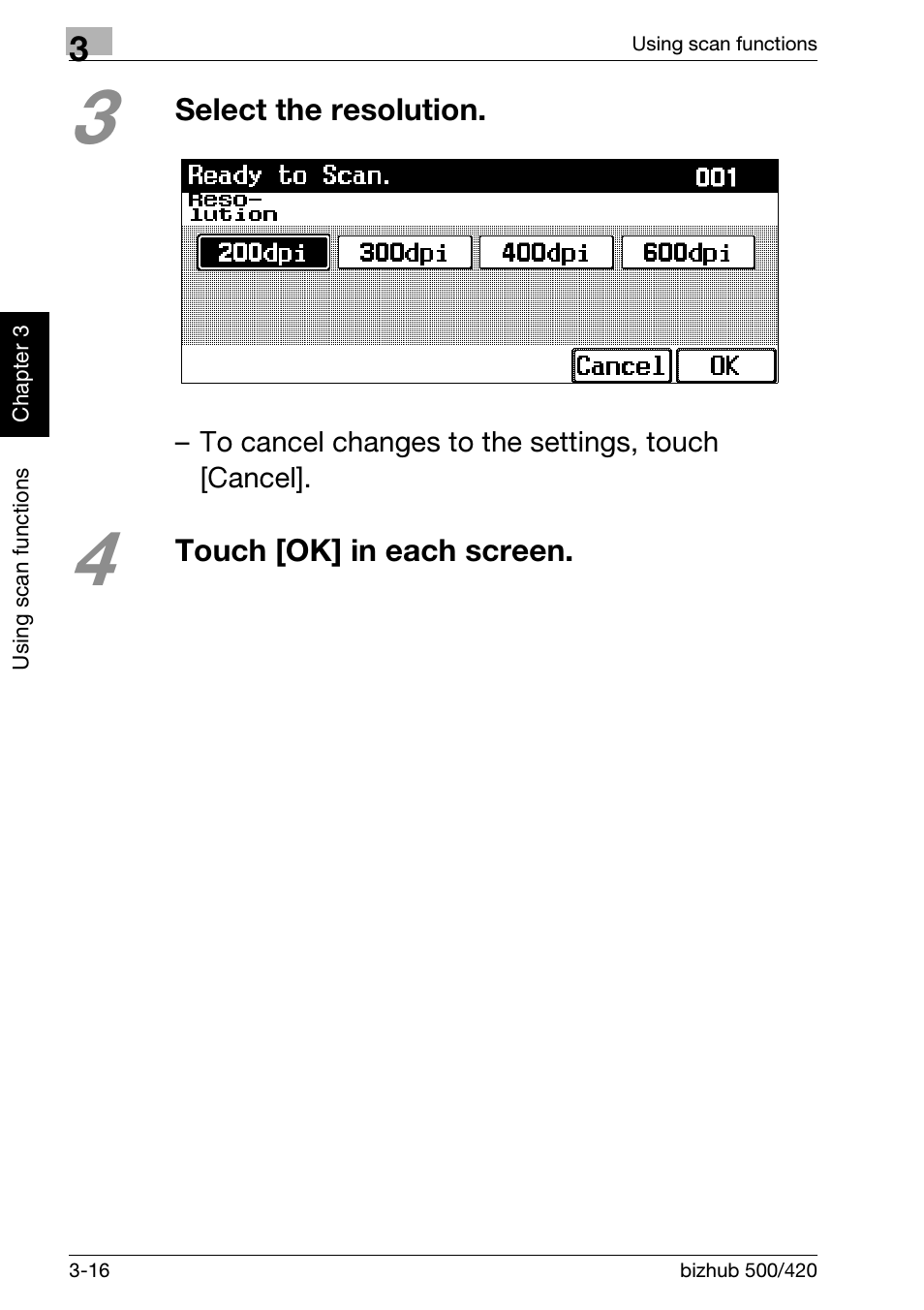 Konica Minolta bizhub 500 User Manual | Page 94 / 150