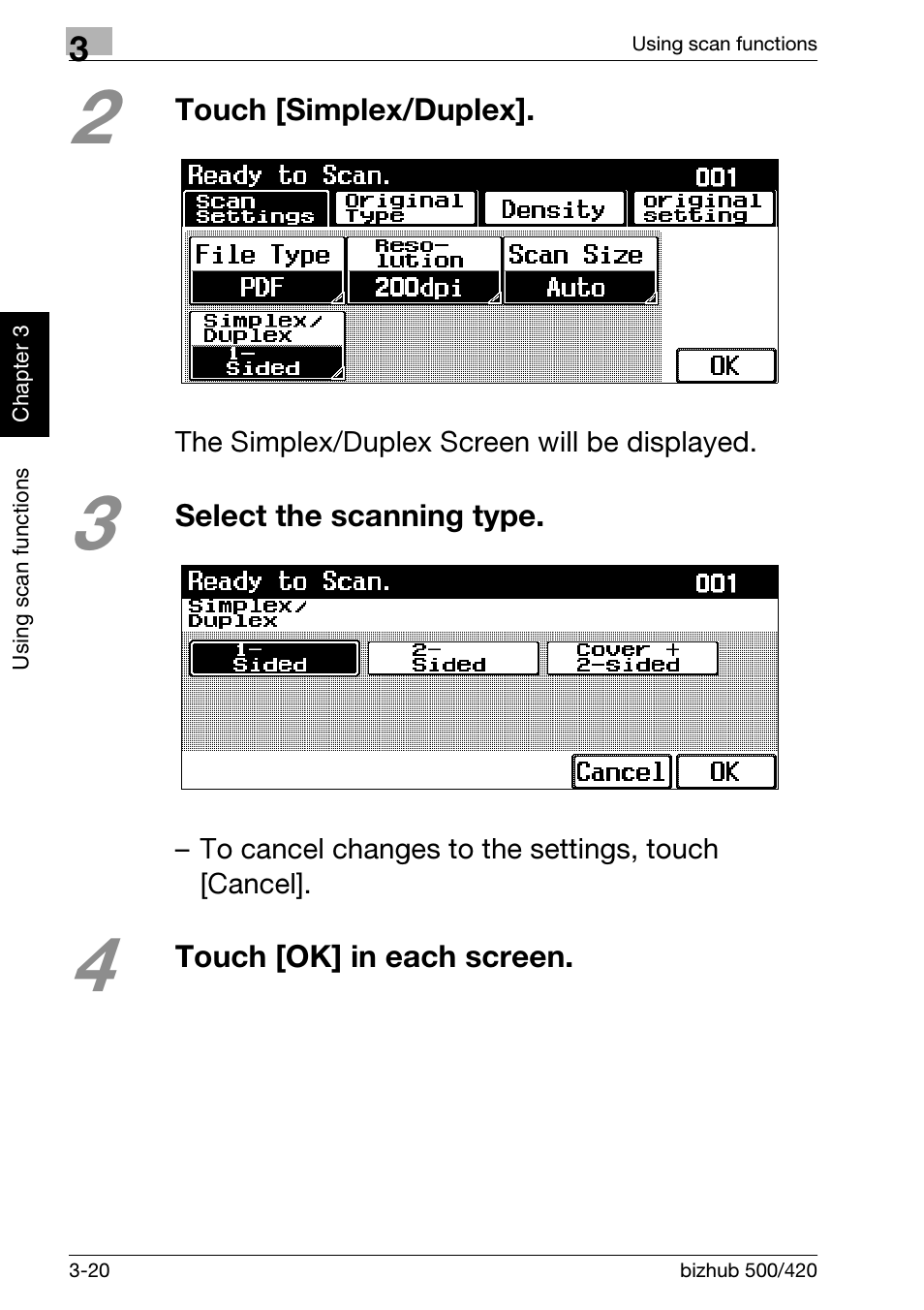 Konica Minolta bizhub 500 User Manual | Page 98 / 150