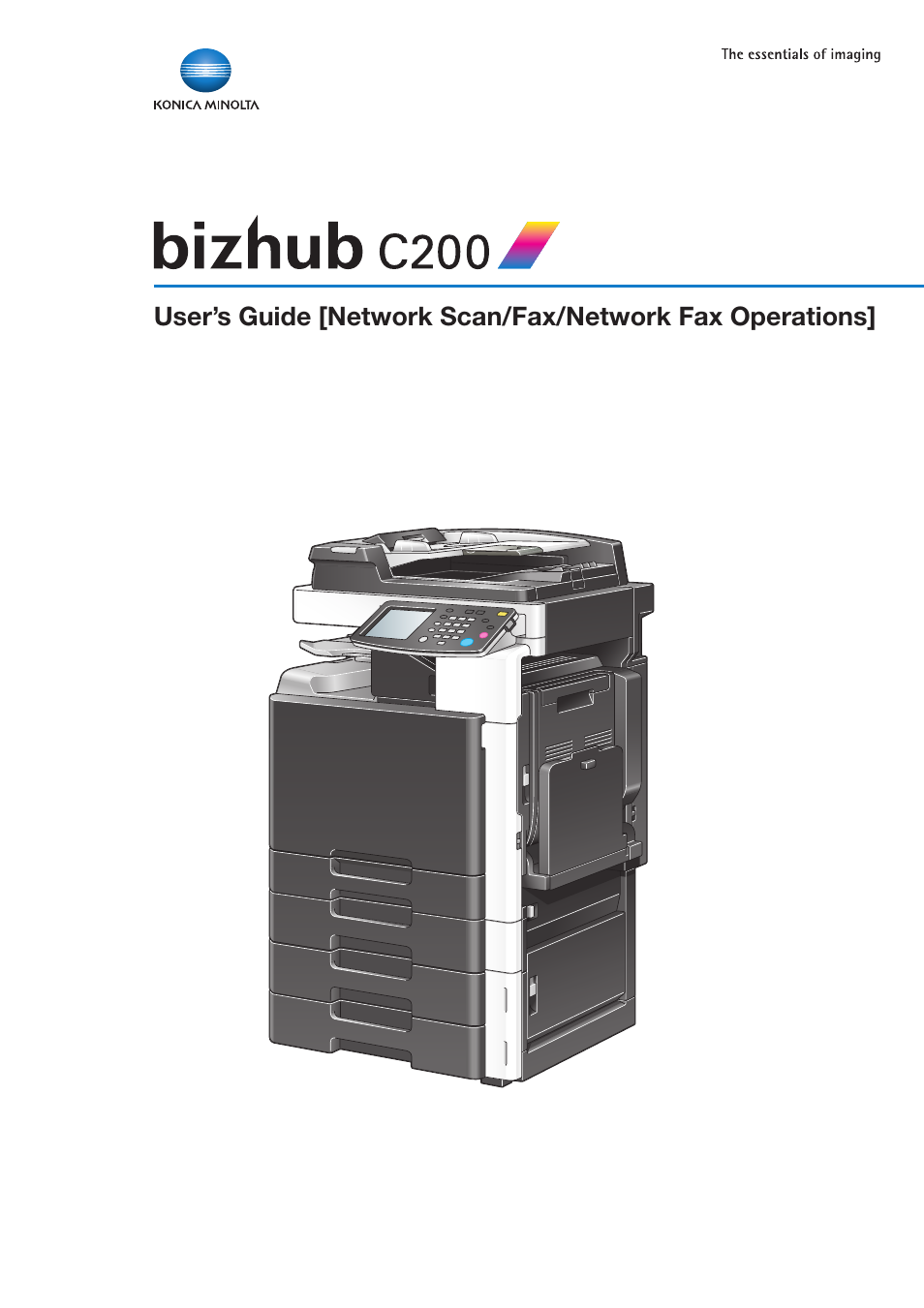 Konica Minolta bizhub C200 User Manual | 176 pages