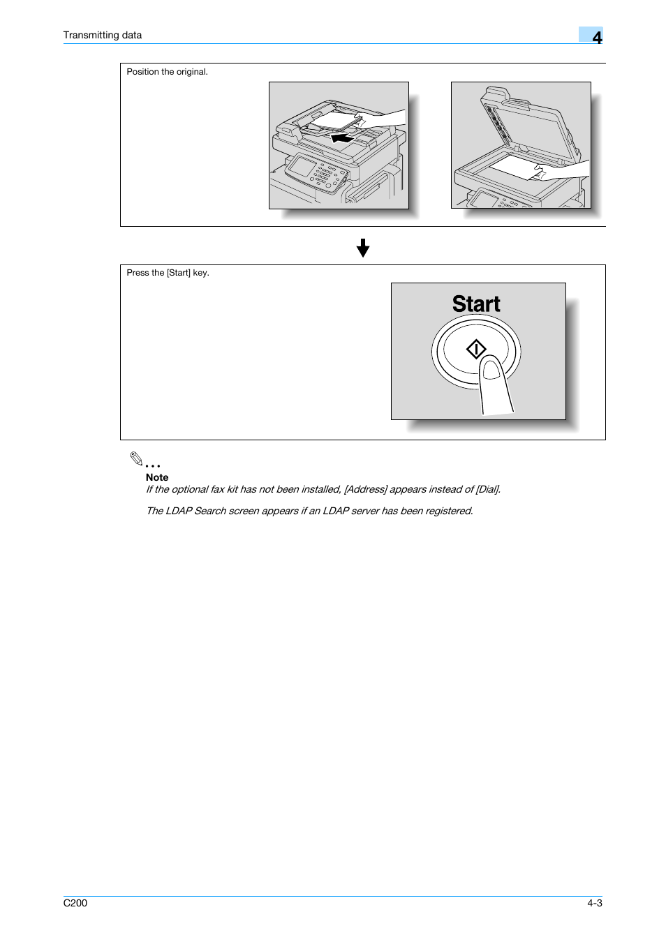 Konica Minolta bizhub C200 User Manual | Page 45 / 176