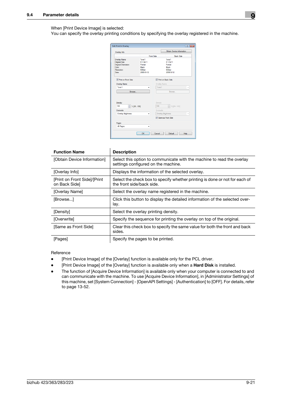 Konica Minolta BIZHUB 223 User Manual | Page 112 / 294