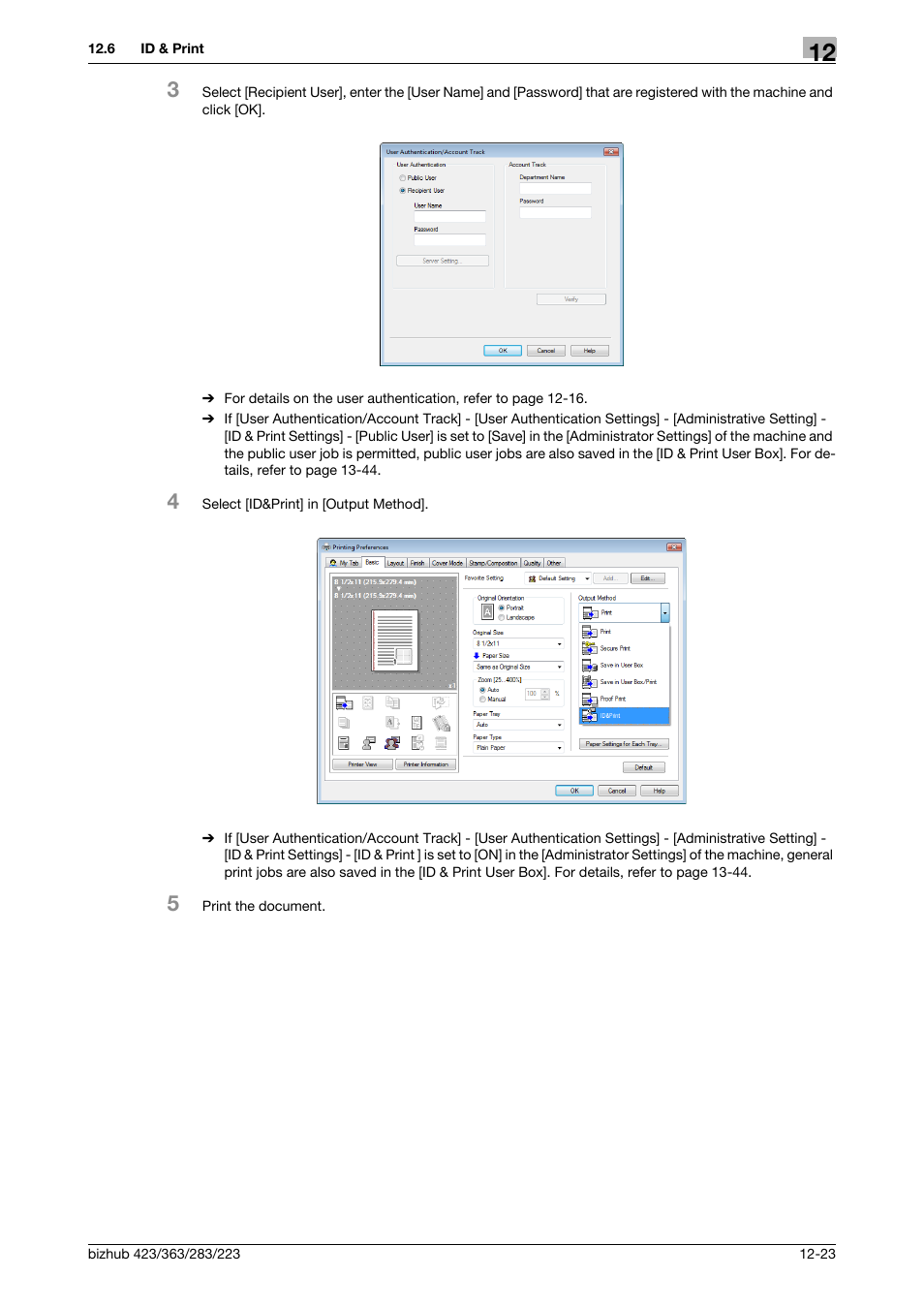 Konica Minolta BIZHUB 223 User Manual | Page 172 / 294