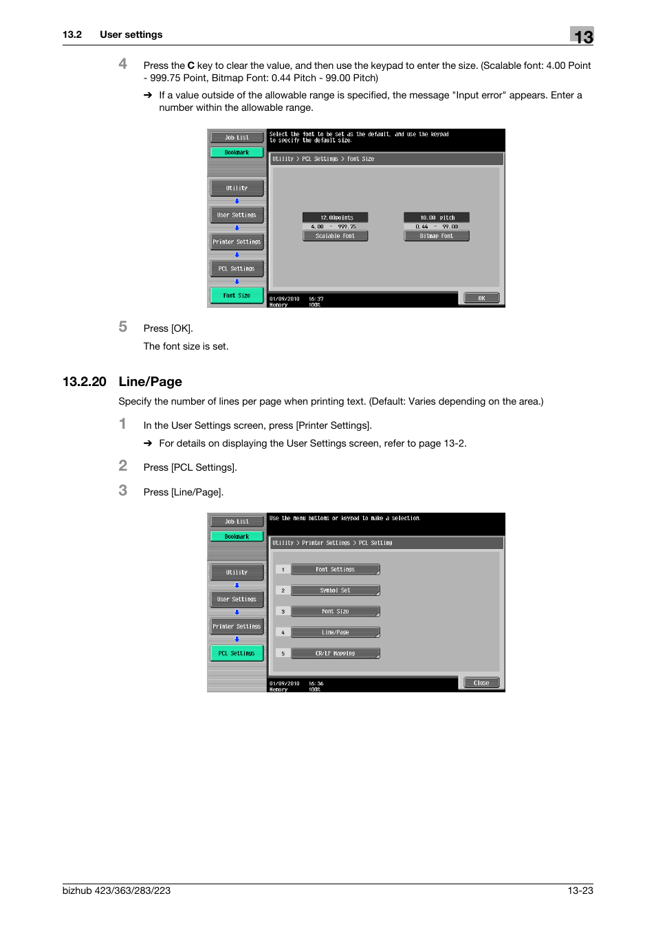 Konica Minolta BIZHUB 223 User Manual | Page 207 / 294