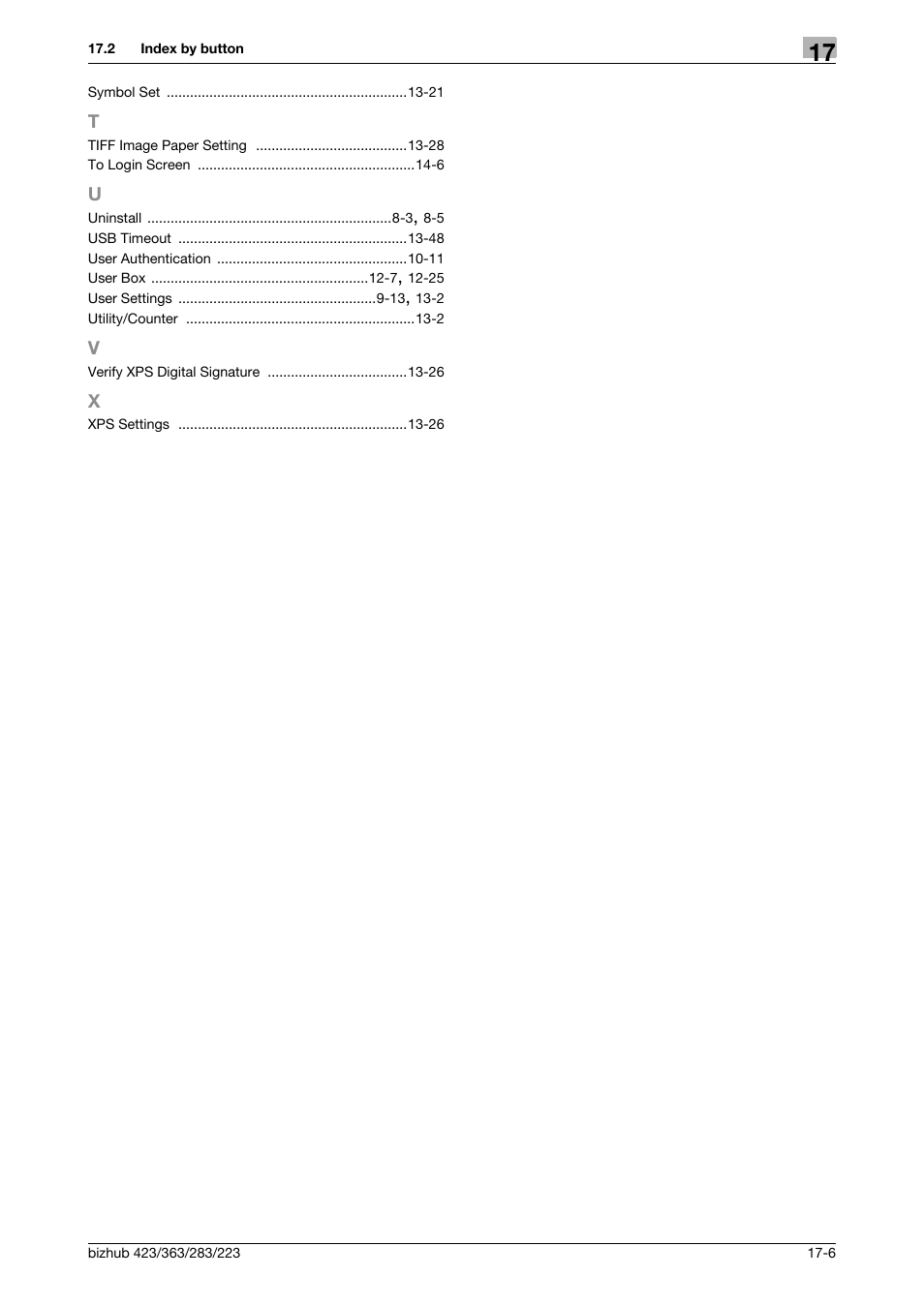 Konica Minolta BIZHUB 223 User Manual | Page 293 / 294