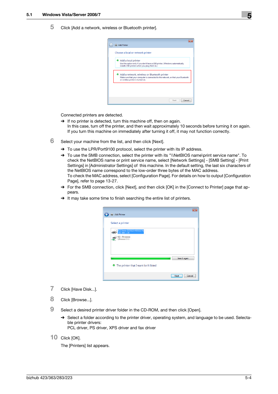 Konica Minolta BIZHUB 223 User Manual | Page 40 / 294