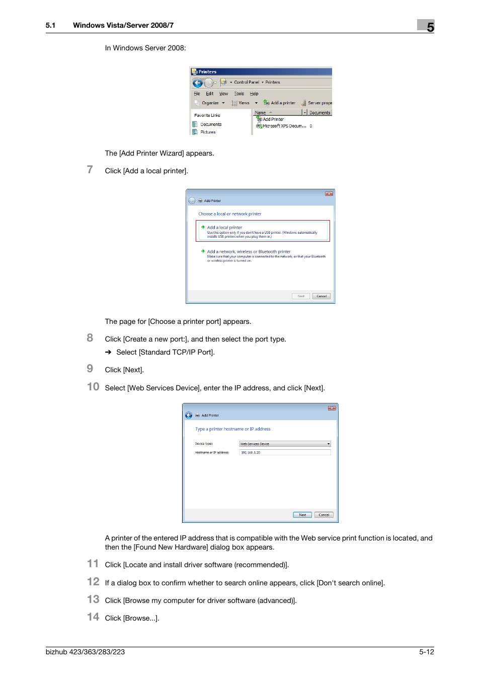 Konica Minolta BIZHUB 223 User Manual | Page 48 / 294