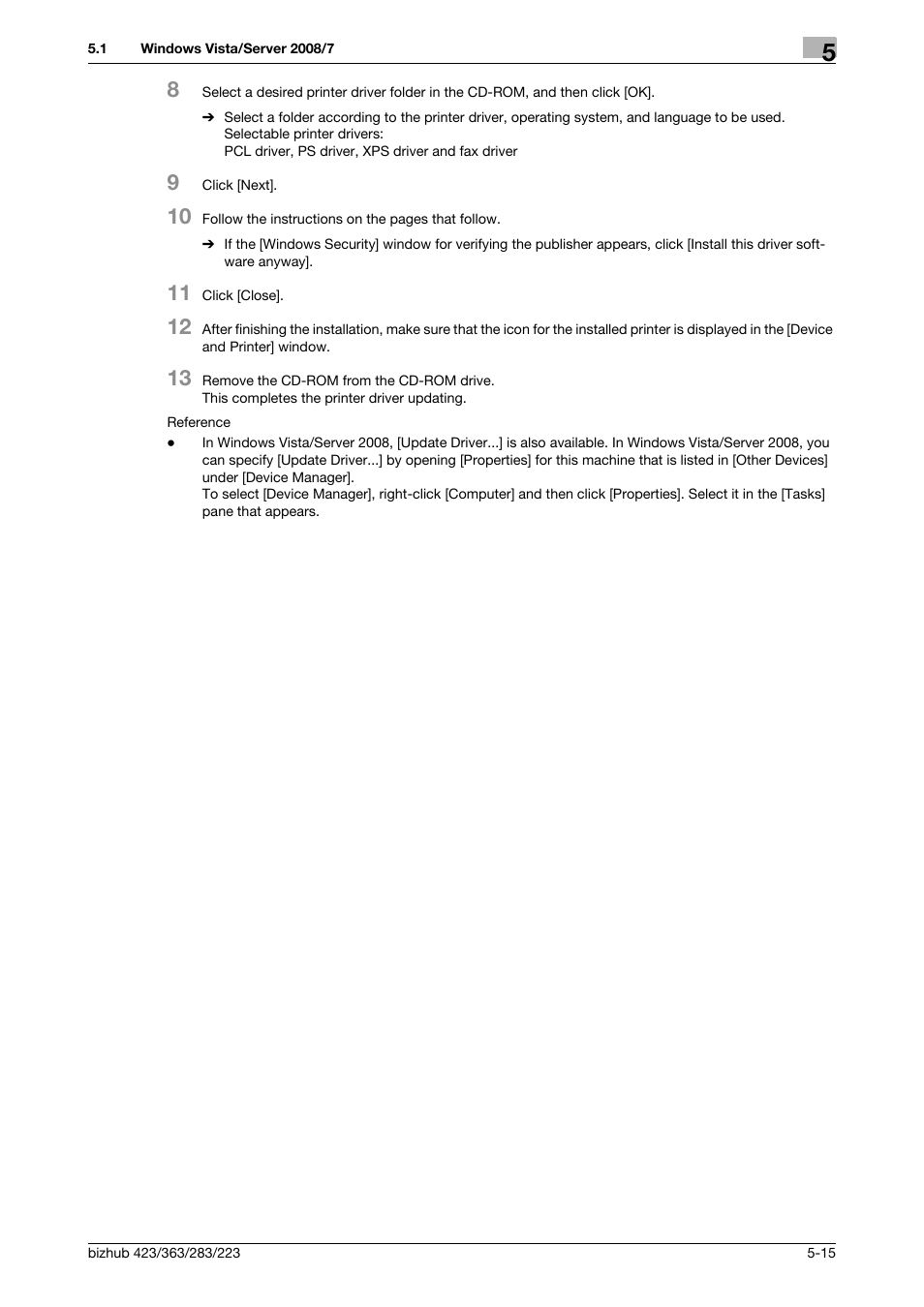 Konica Minolta BIZHUB 223 User Manual | Page 51 / 294