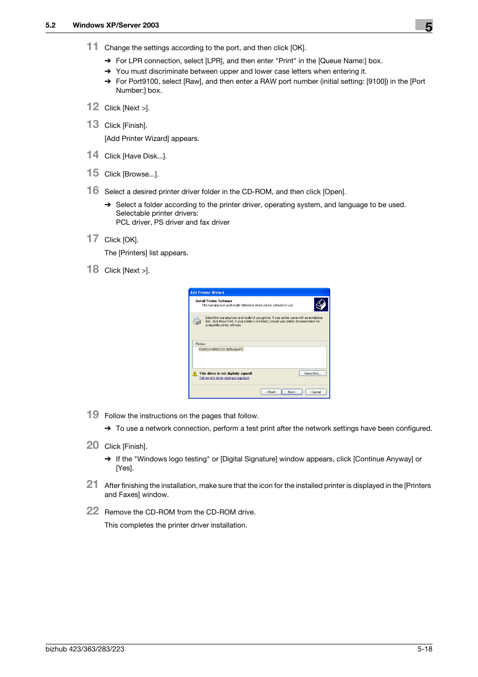 Konica Minolta BIZHUB 223 User Manual | Page 54 / 294