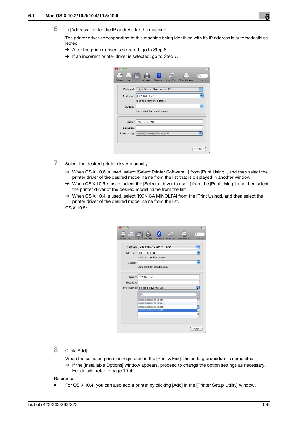 Konica Minolta BIZHUB 223 User Manual | Page 73 / 294