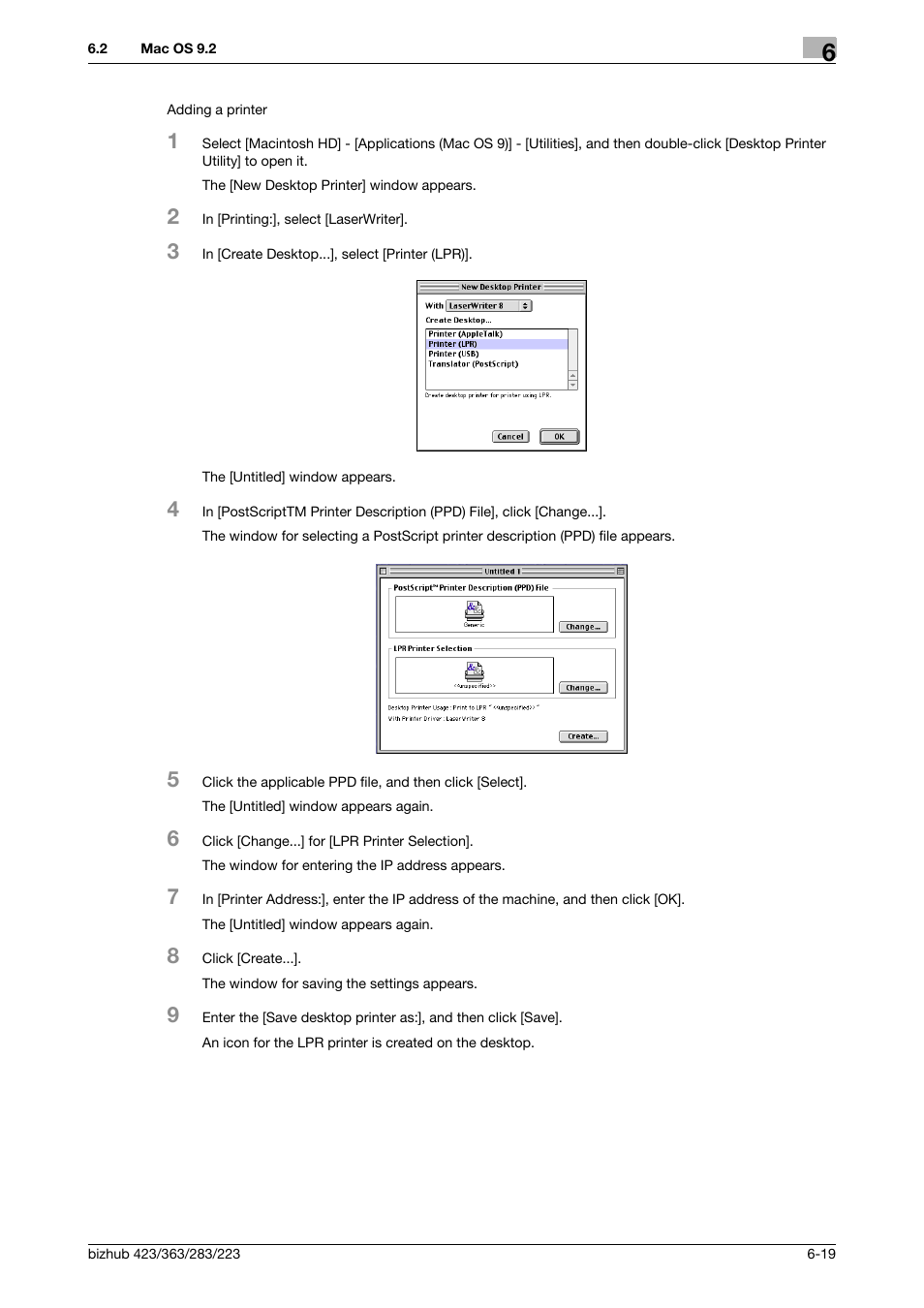 Konica Minolta BIZHUB 223 User Manual | Page 84 / 294