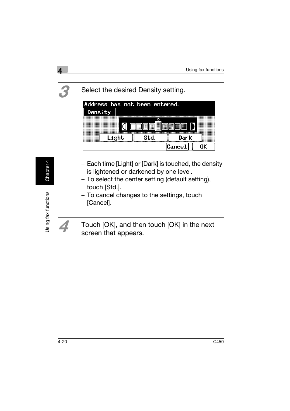 Konica Minolta BIZHUB C450 User Manual | Page 135 / 158