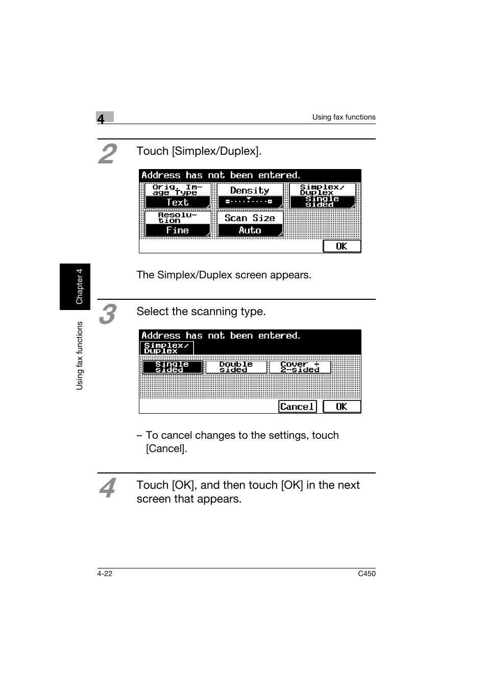 Konica Minolta BIZHUB C450 User Manual | Page 137 / 158