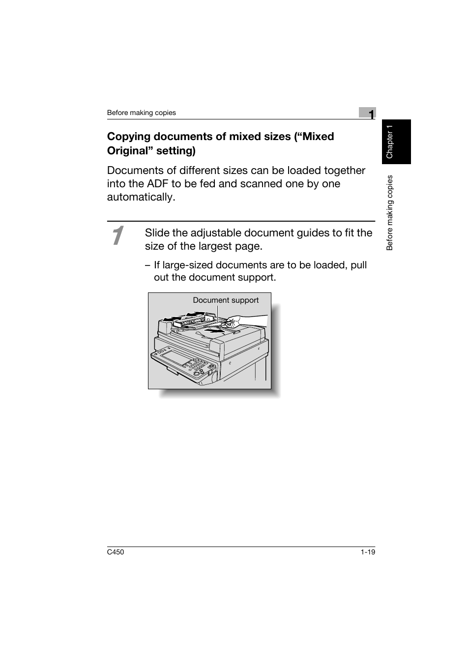 Konica Minolta BIZHUB C450 User Manual | Page 28 / 158