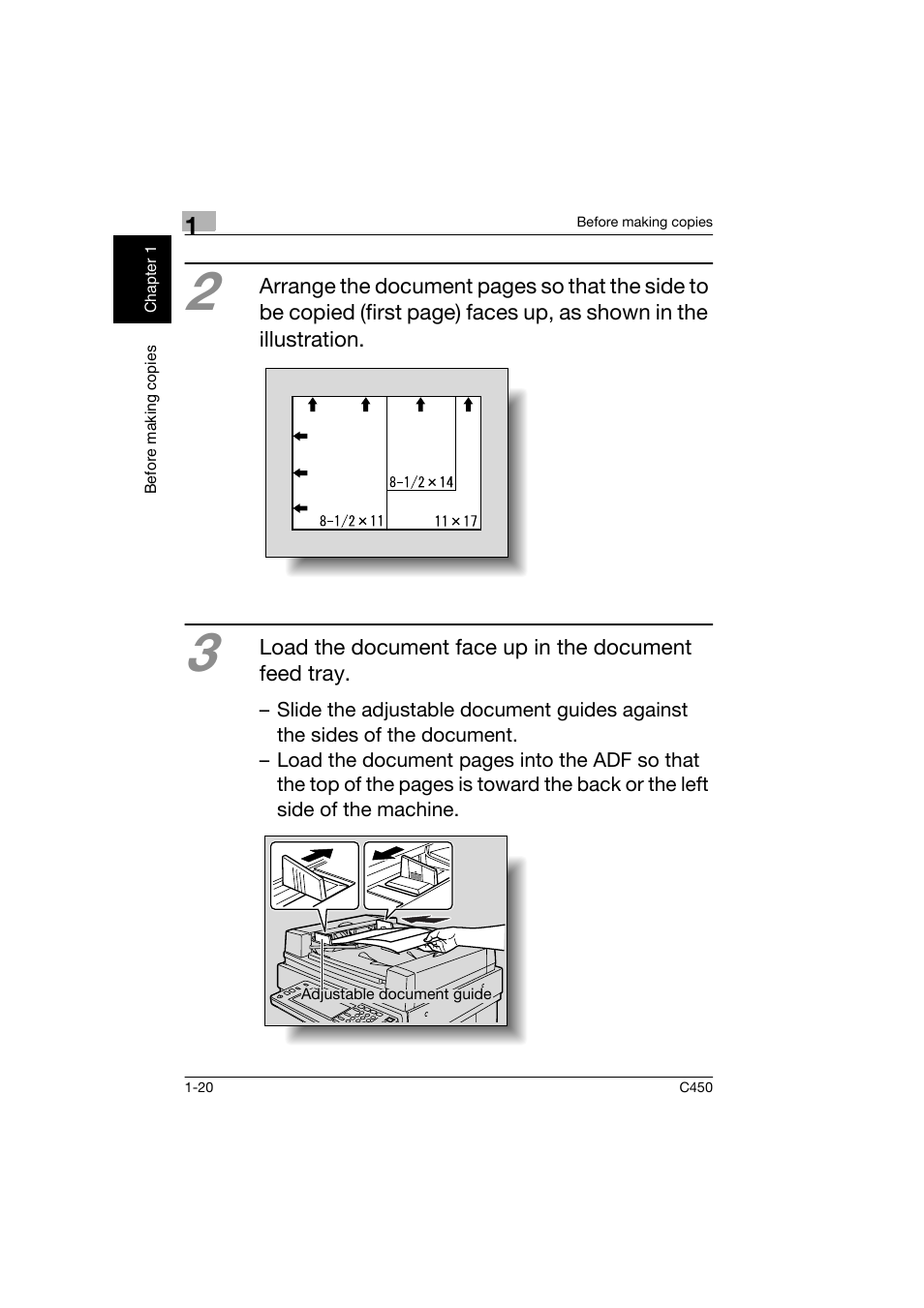 Konica Minolta BIZHUB C450 User Manual | Page 29 / 158