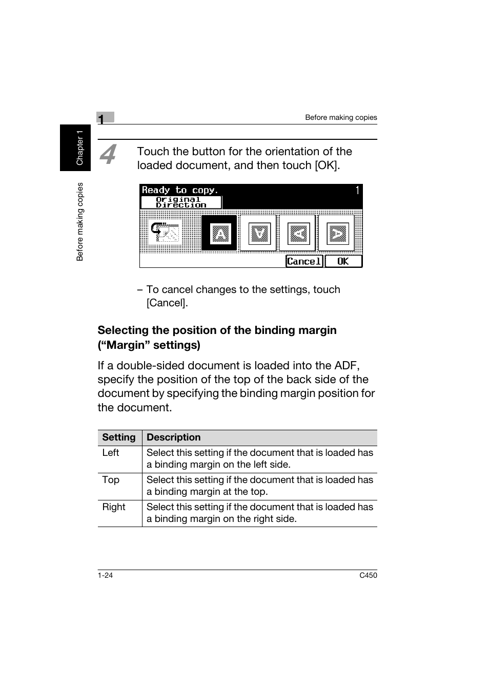 Konica Minolta BIZHUB C450 User Manual | Page 33 / 158