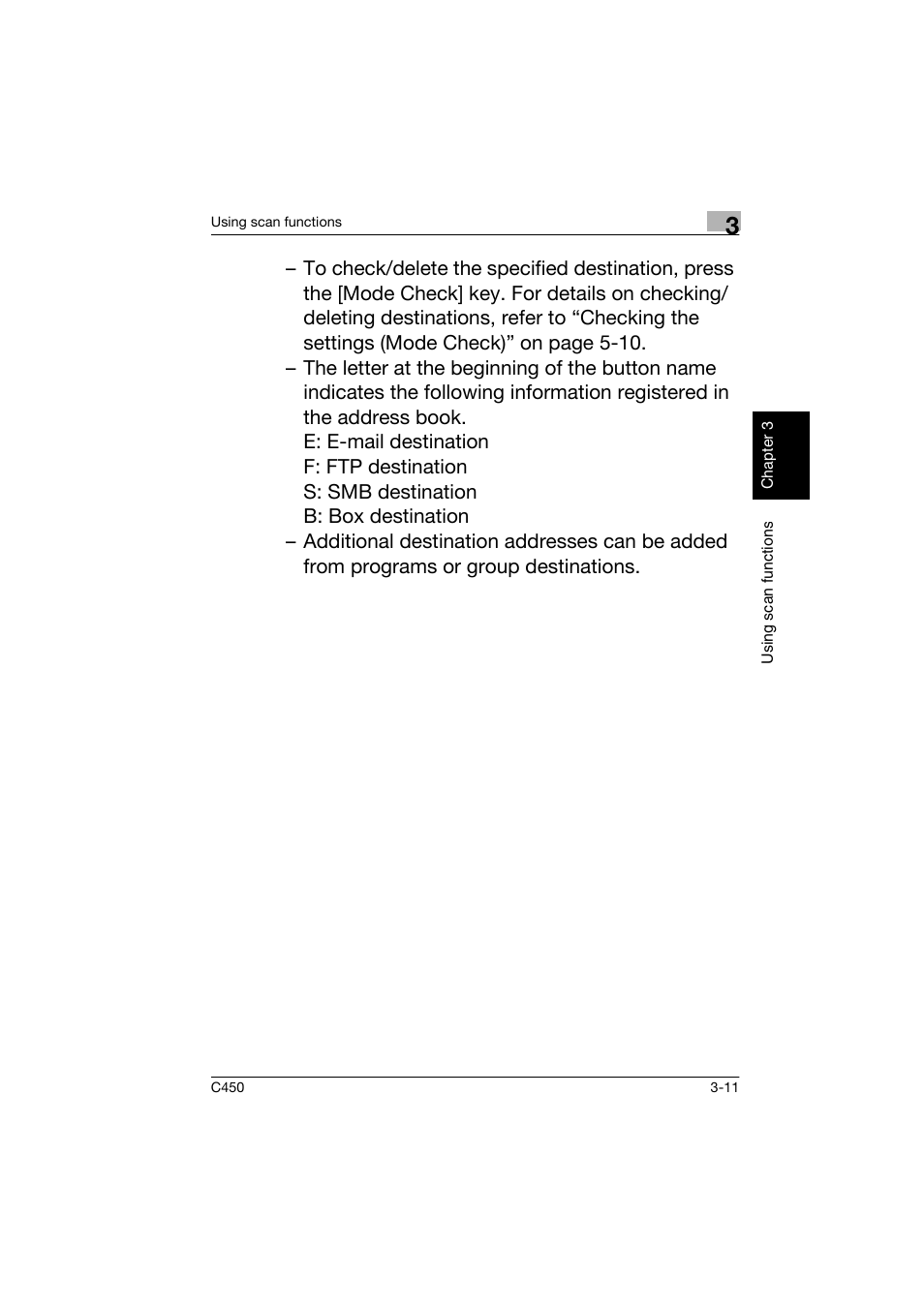 Konica Minolta BIZHUB C450 User Manual | Page 94 / 158