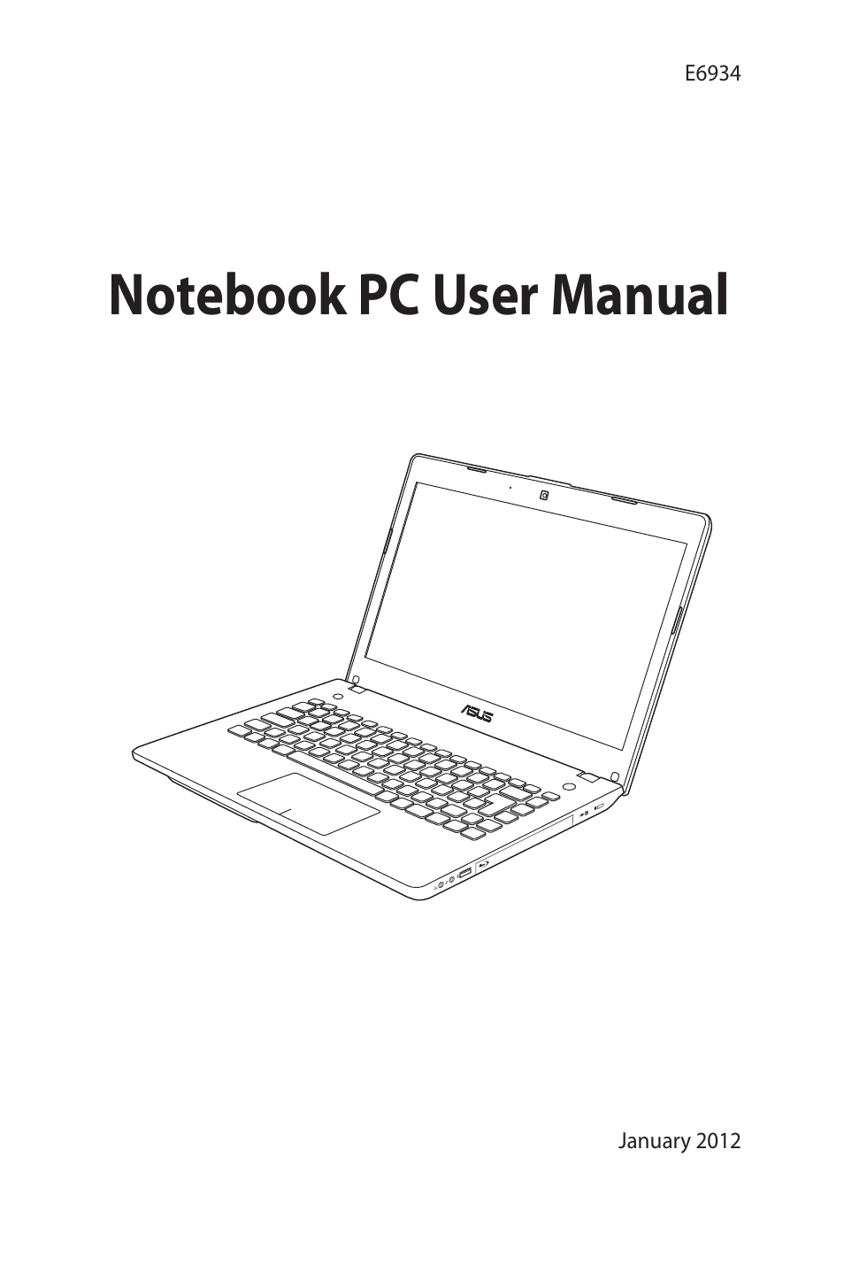 Asus E6934 User Manual | 118 pages