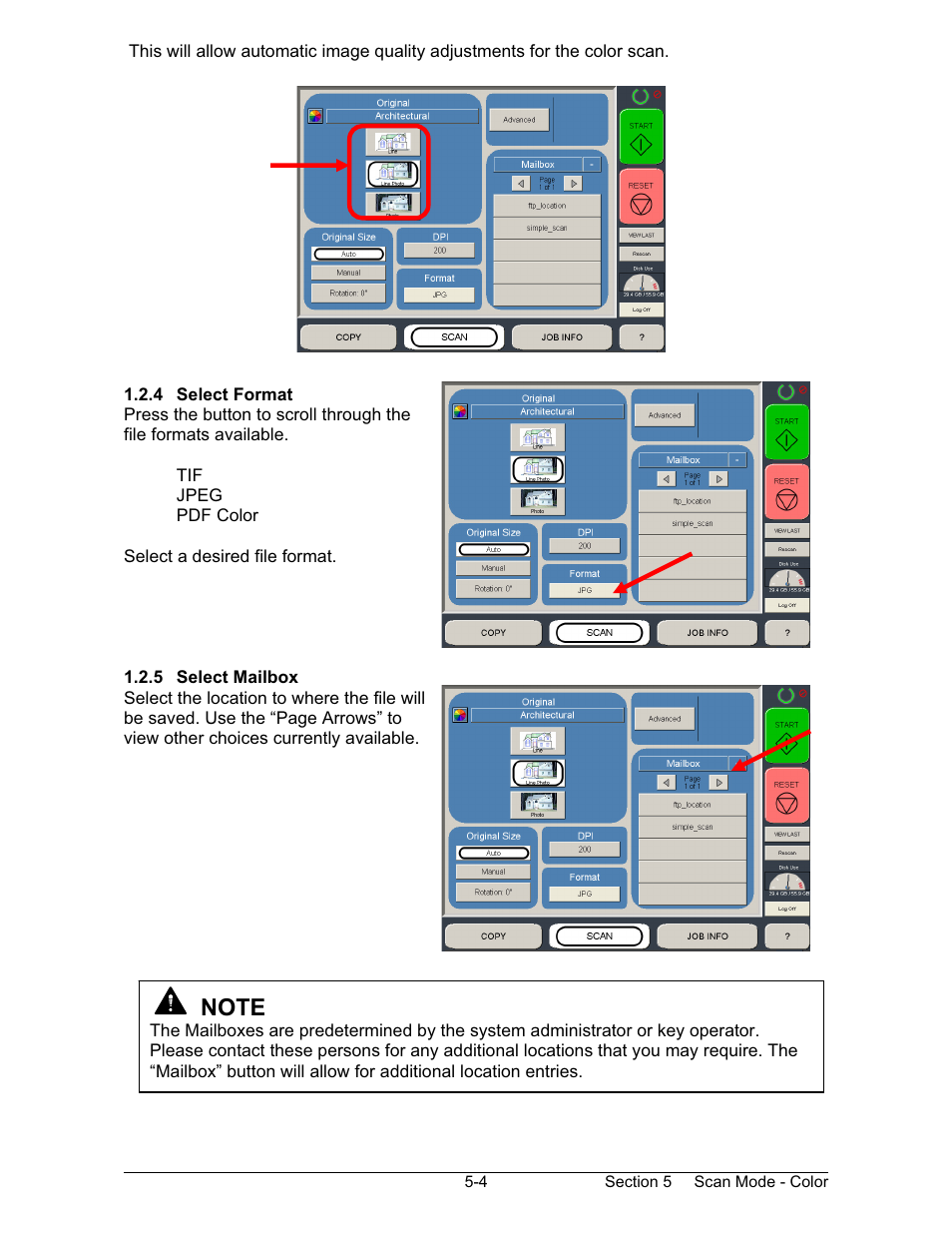 Konica Minolta KIP 600 Scanner User Manual | Page 116 / 151