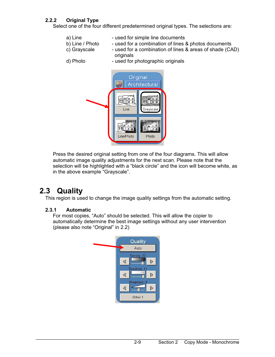 3 quality | Konica Minolta KIP 600 Scanner User Manual | Page 47 / 151