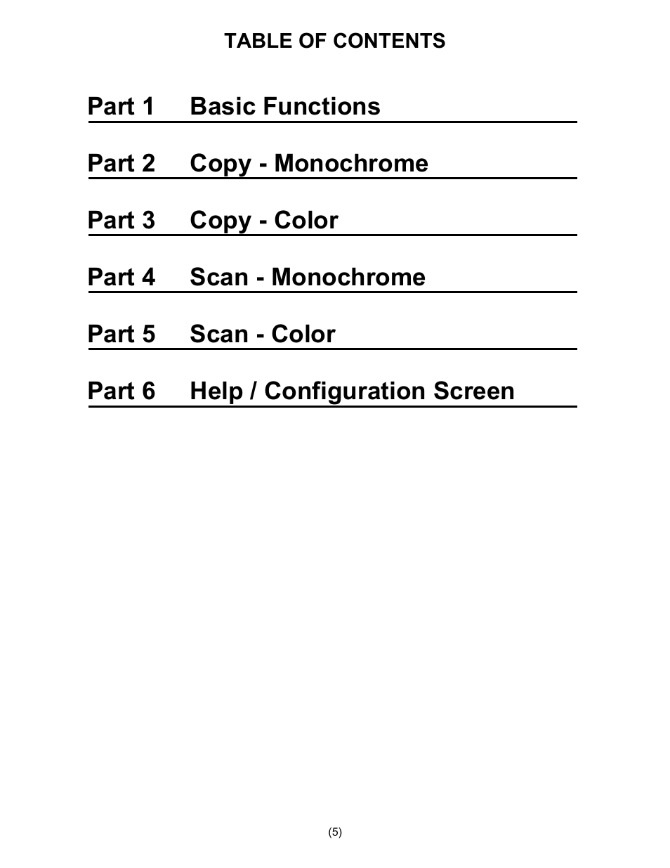 Konica Minolta KIP 600 Scanner User Manual | Page 6 / 151
