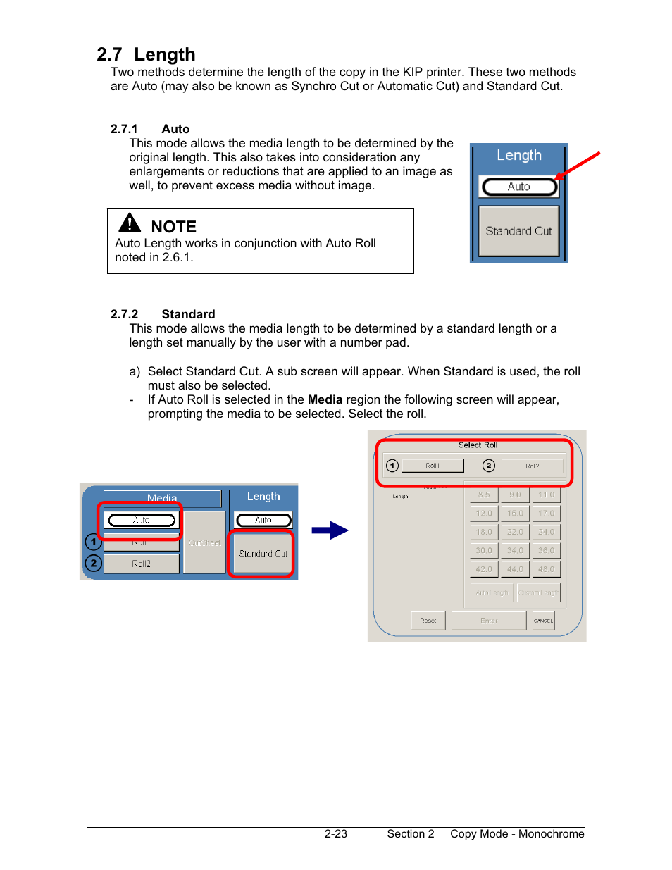 7 length | Konica Minolta KIP 600 Scanner User Manual | Page 61 / 151