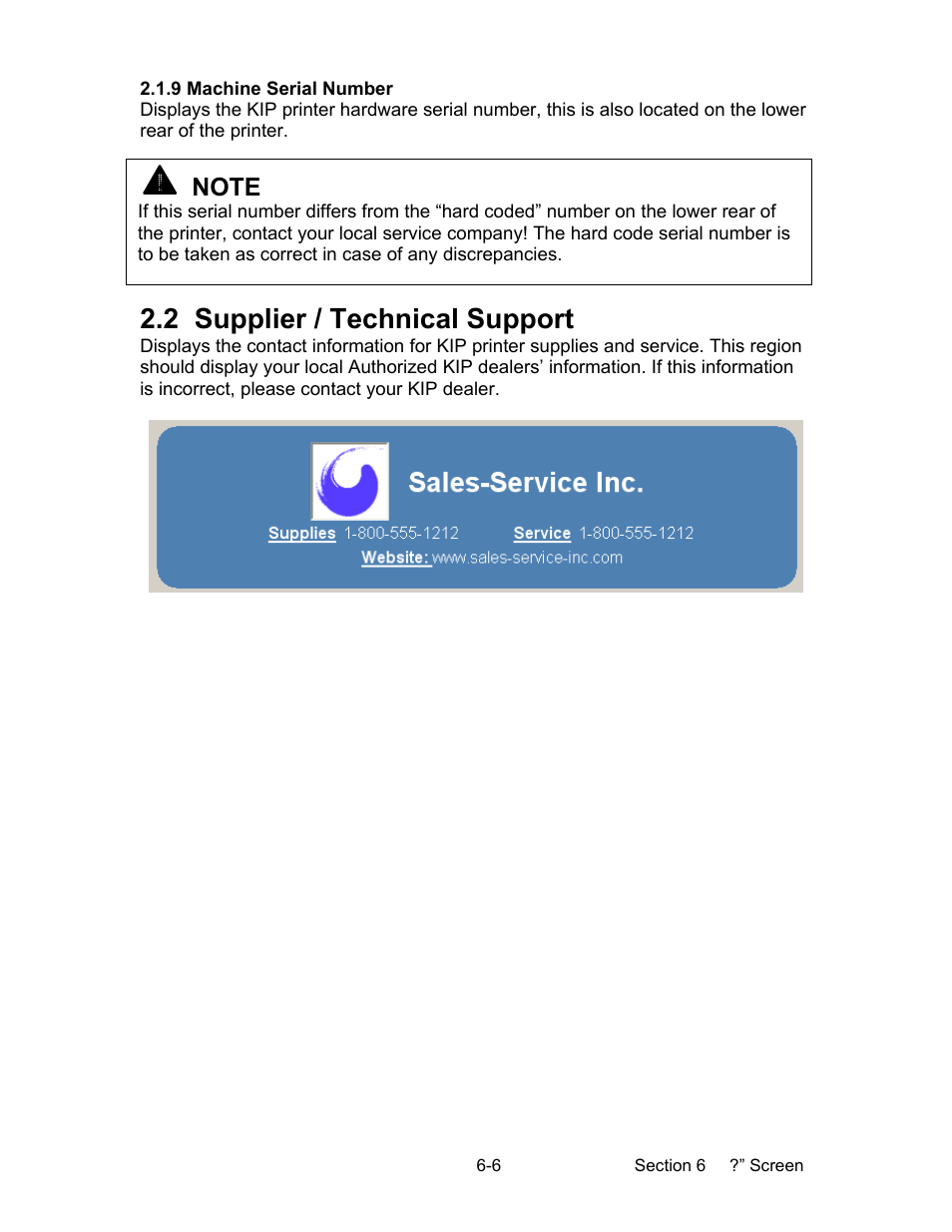 2 supplier / technical support | Konica Minolta KIP 2100 Scanner User Manual | Page 126 / 153