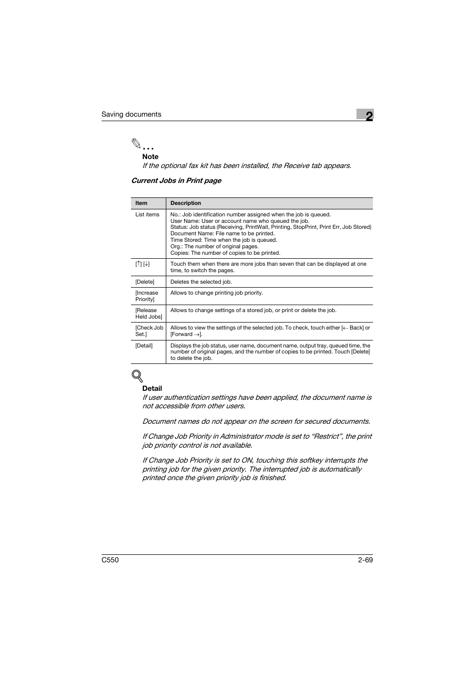 Konica Minolta bizhub C550 User Manual | Page 105 / 359