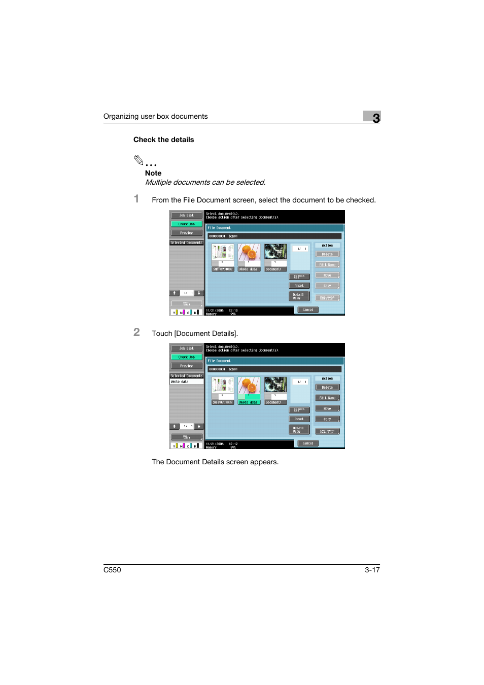 Check the details, Check the details -17 | Konica Minolta bizhub C550 User Manual | Page 134 / 359