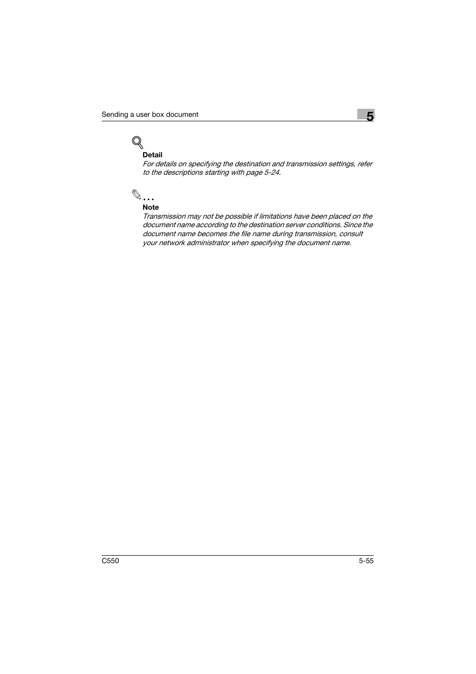 Konica Minolta bizhub C550 User Manual | Page 261 / 359