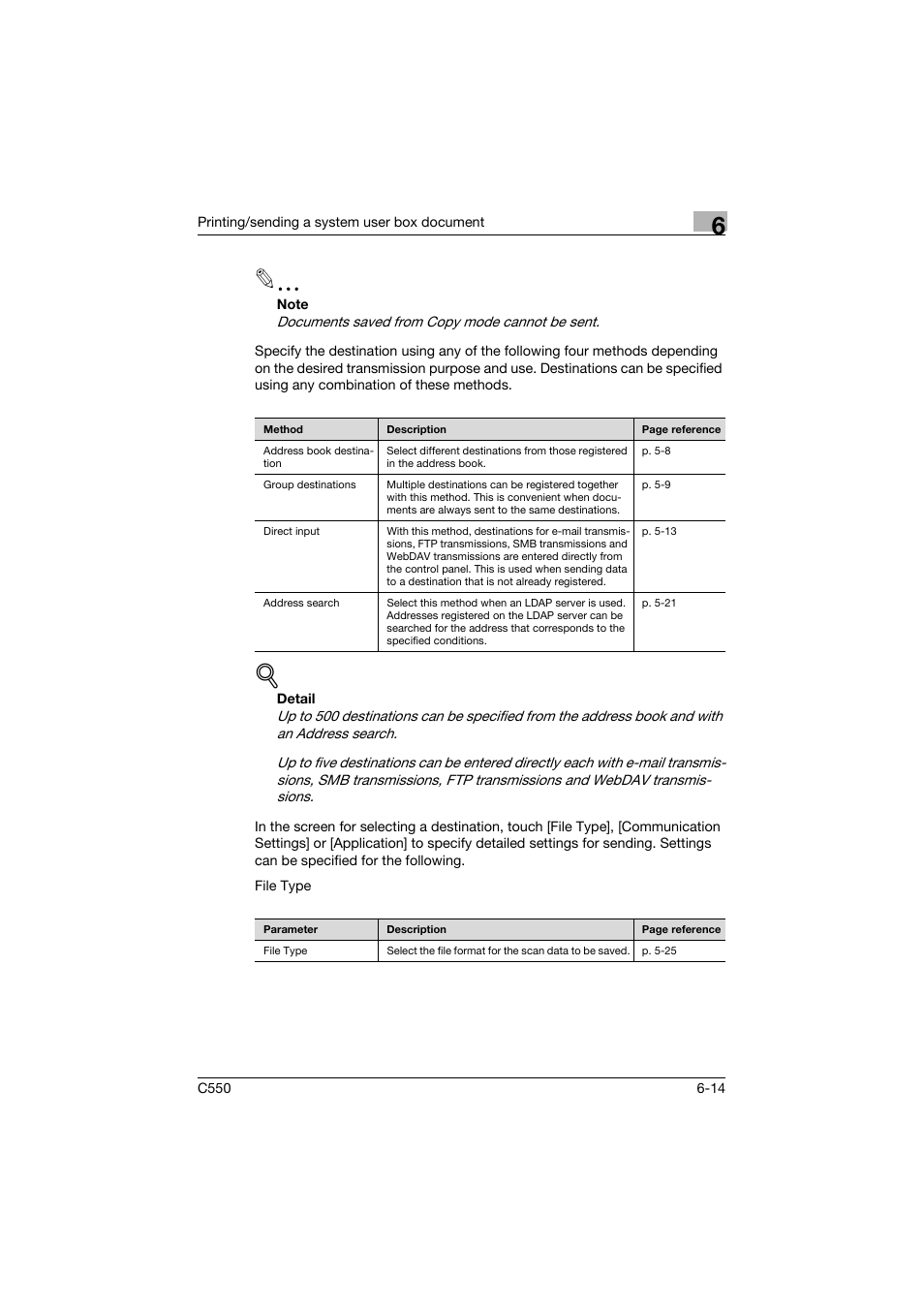 Konica Minolta bizhub C550 User Manual | Page 278 / 359