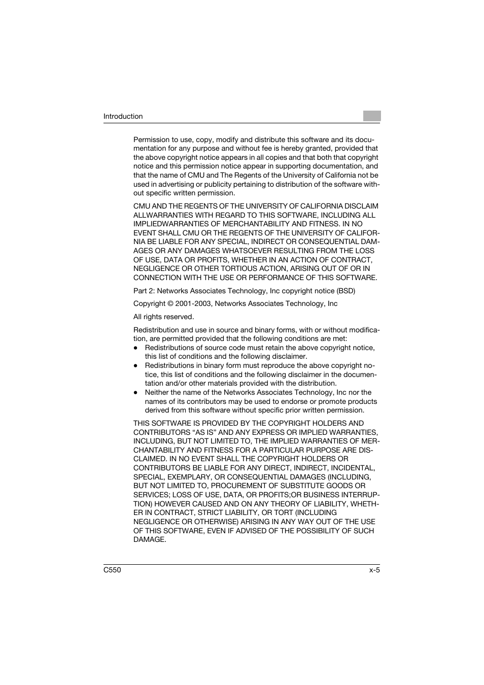 Konica Minolta bizhub C550 User Manual | Page 6 / 359