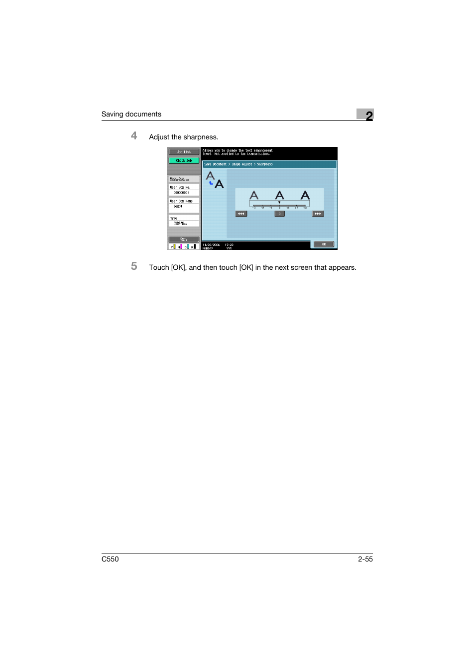 Konica Minolta bizhub C550 User Manual | Page 91 / 359